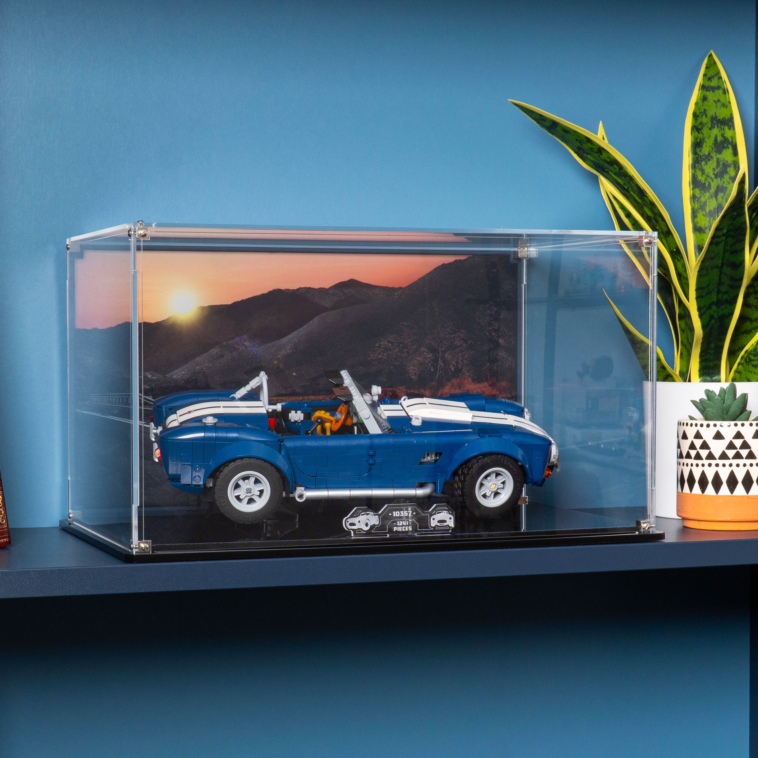 Display Case for LEGO® Icons: Shelby Cobra 427 S/C (10357)