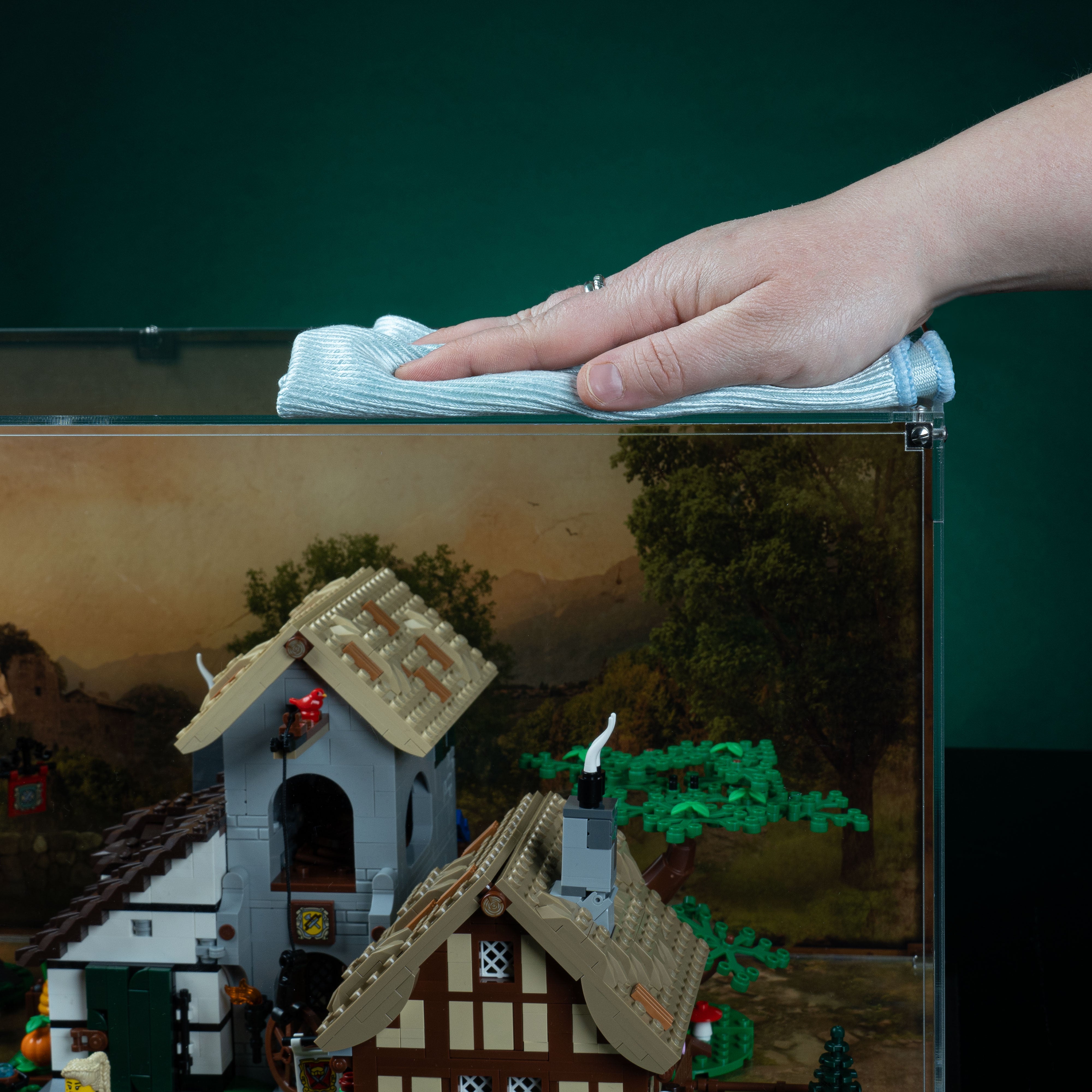 Limited Edition Display Case for LEGO® Icons Medieval Town Square (10332)