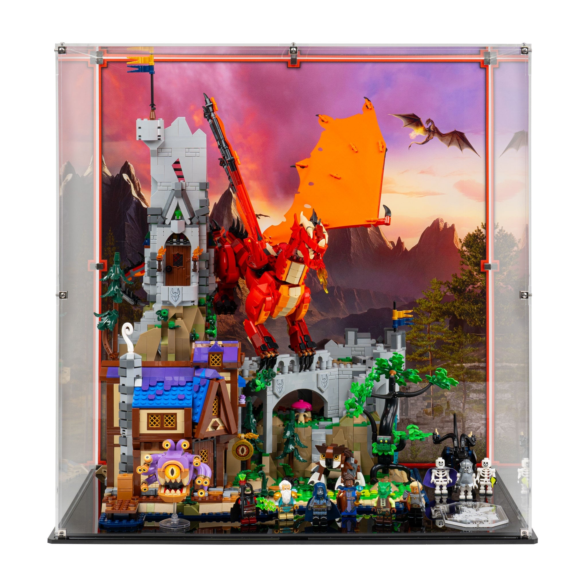 Display Case for LEGO® Dungeons & Dragons (21348)