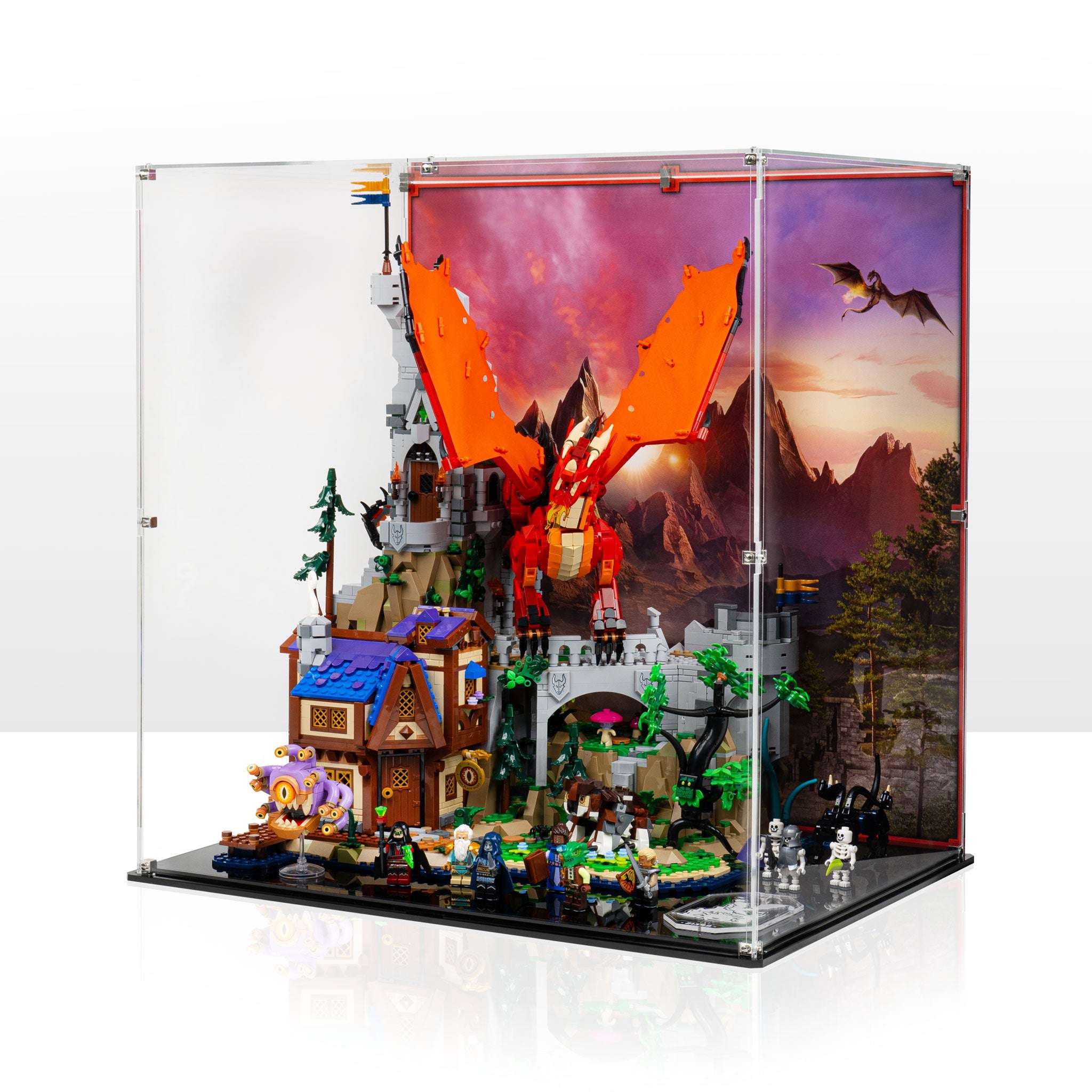 Display Case for LEGO® Dungeons & Dragons (21348)
