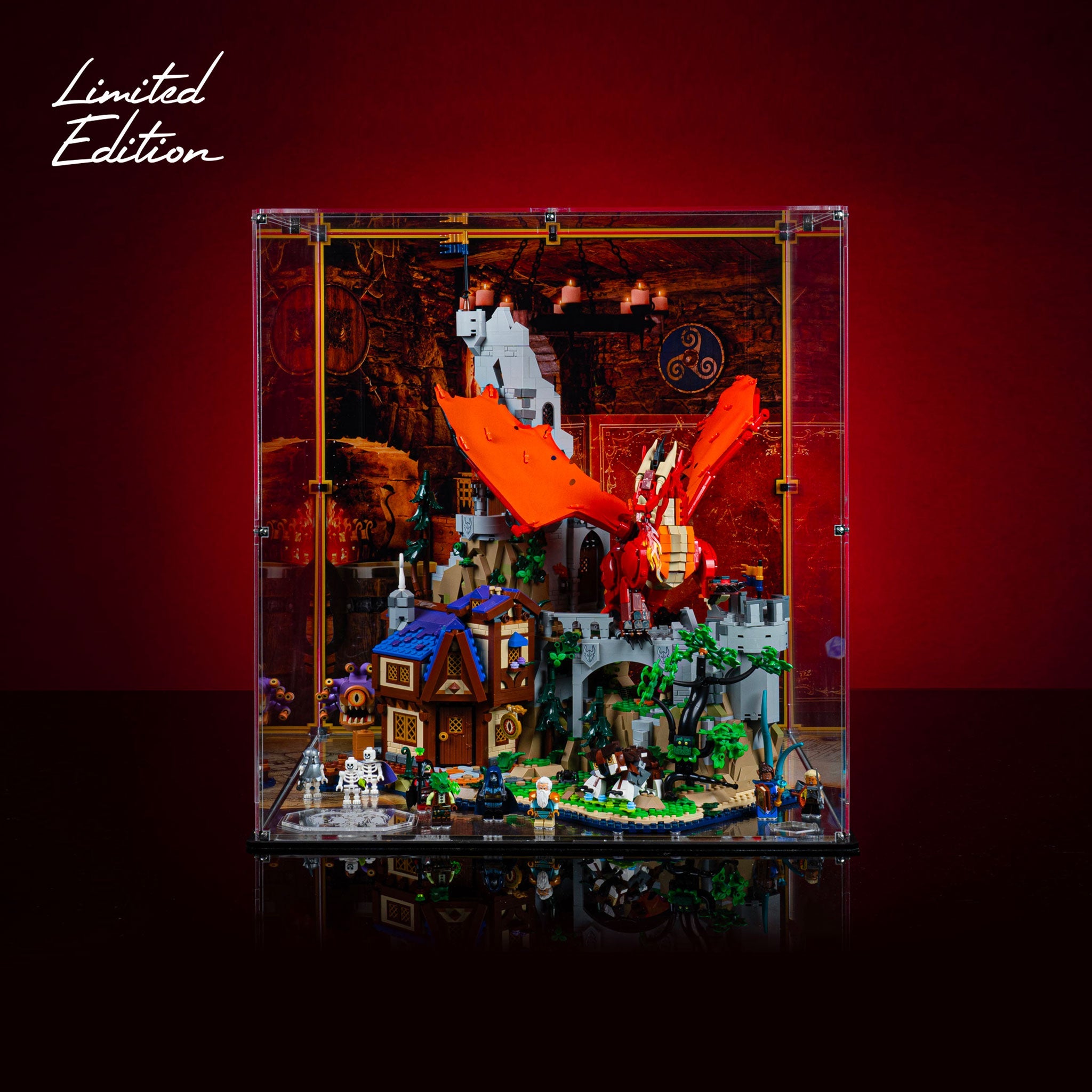 Limited Edition Display Case for LEGO® Dungeons & Dragons (21348)