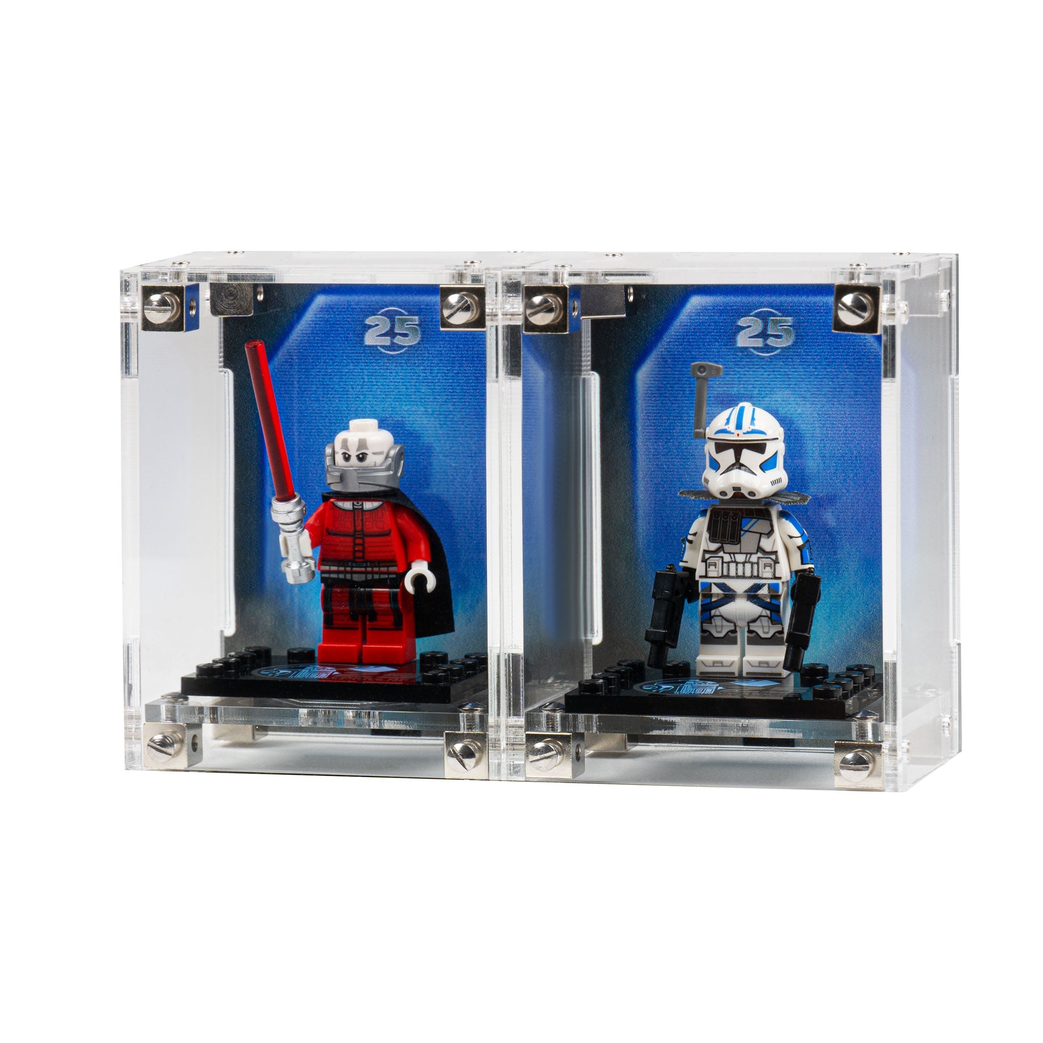 Modular Display Case for LEGO® Star Wars Minifigure (75387) (75394) (75383) (75392) (75396) (40755)