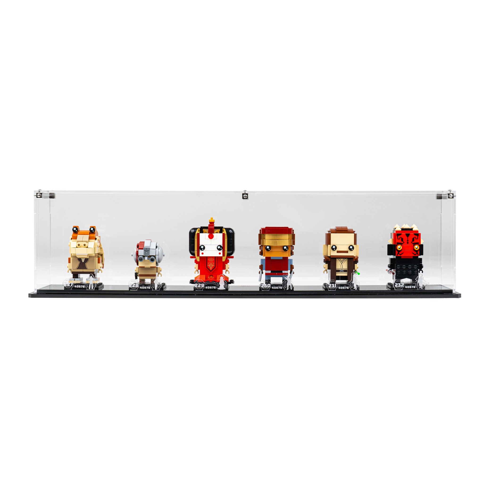 Display Case for LEGO® BrickHeadz The Phantom Menace (40676)