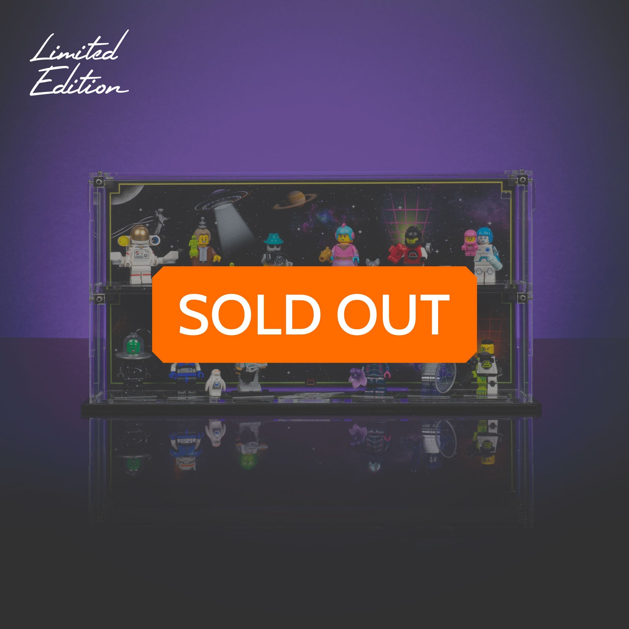Limited Edition Display Case for LEGO® Space Minifigures Series 26 (71046)