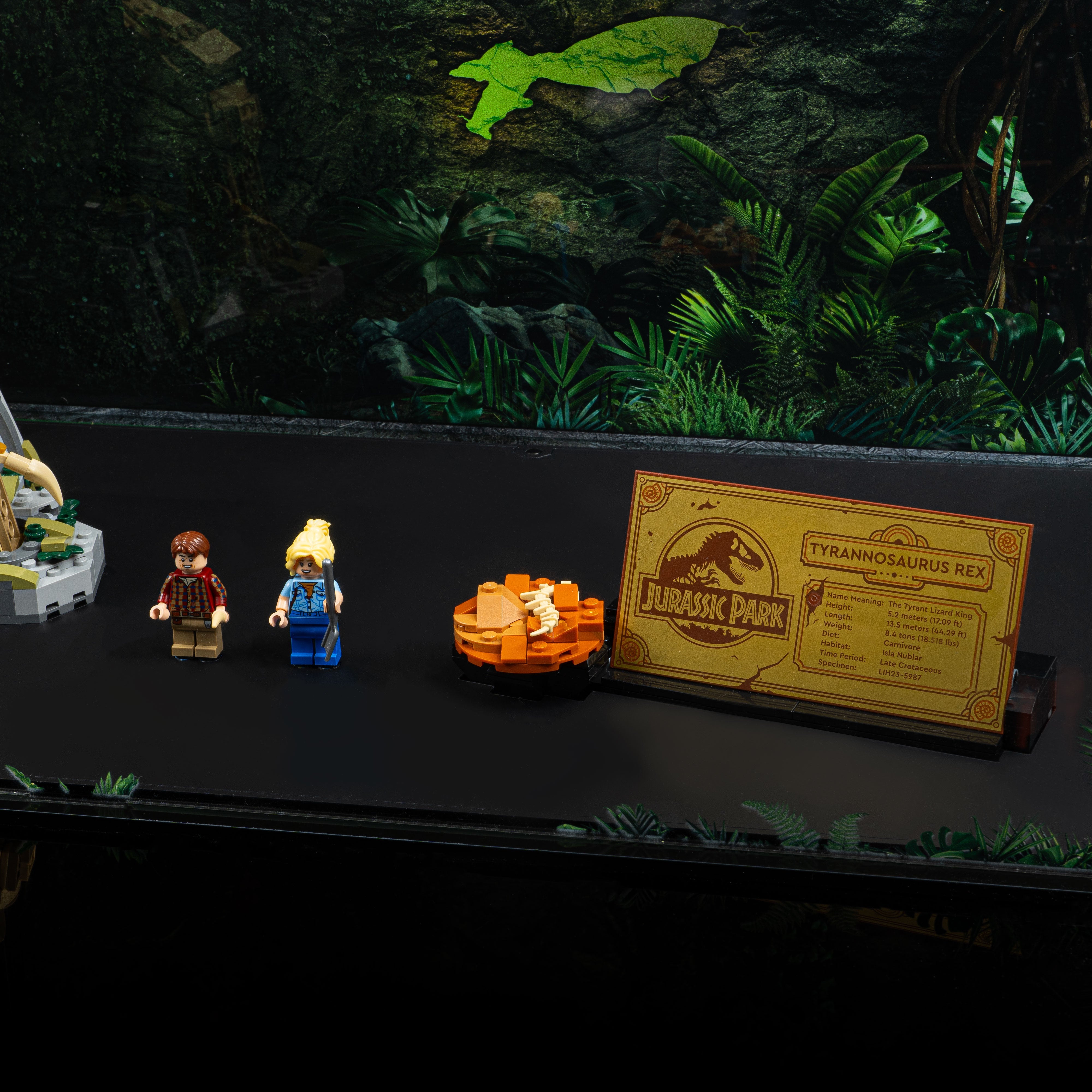 Limited Edition Display Case for LEGO® Dinosaur Fossils: Tyrannosaurus Rex (76968)