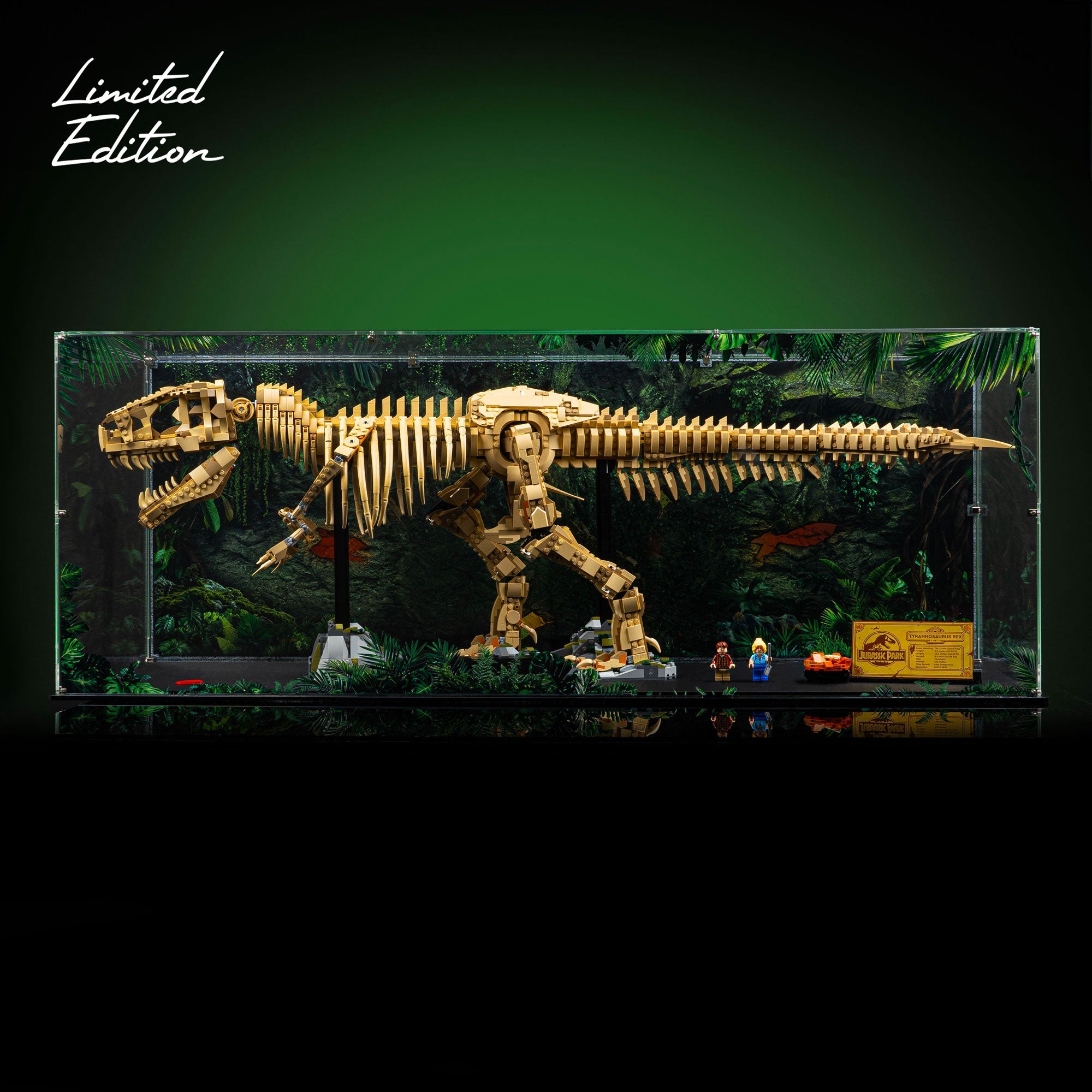 Limited Edition Display Case for LEGO® Dinosaur Fossils: Tyrannosaurus Rex (76968)