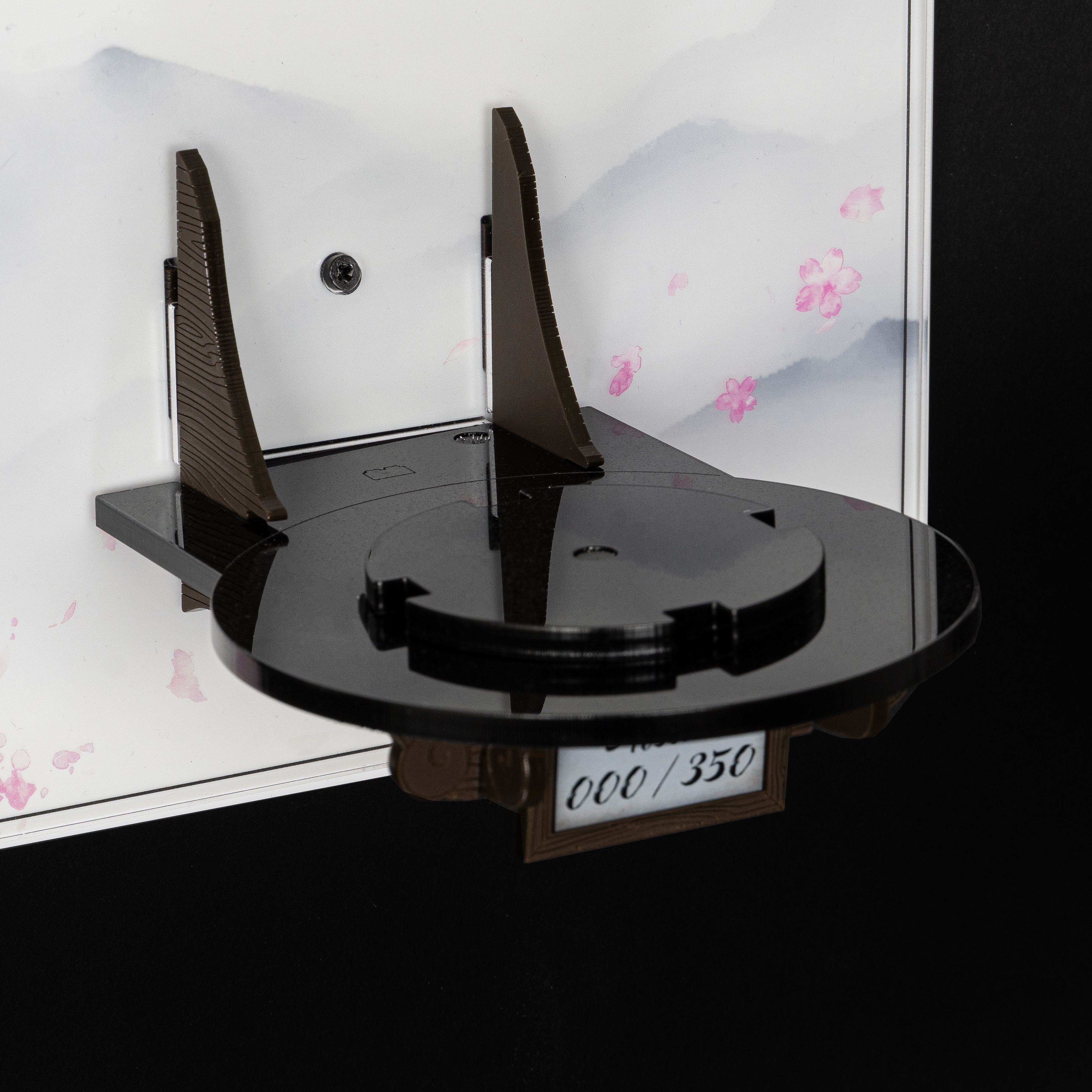 Limited Edition Wall Mounted Display Stand for LEGO® Botanicals Plum Blossom Flower (10369)