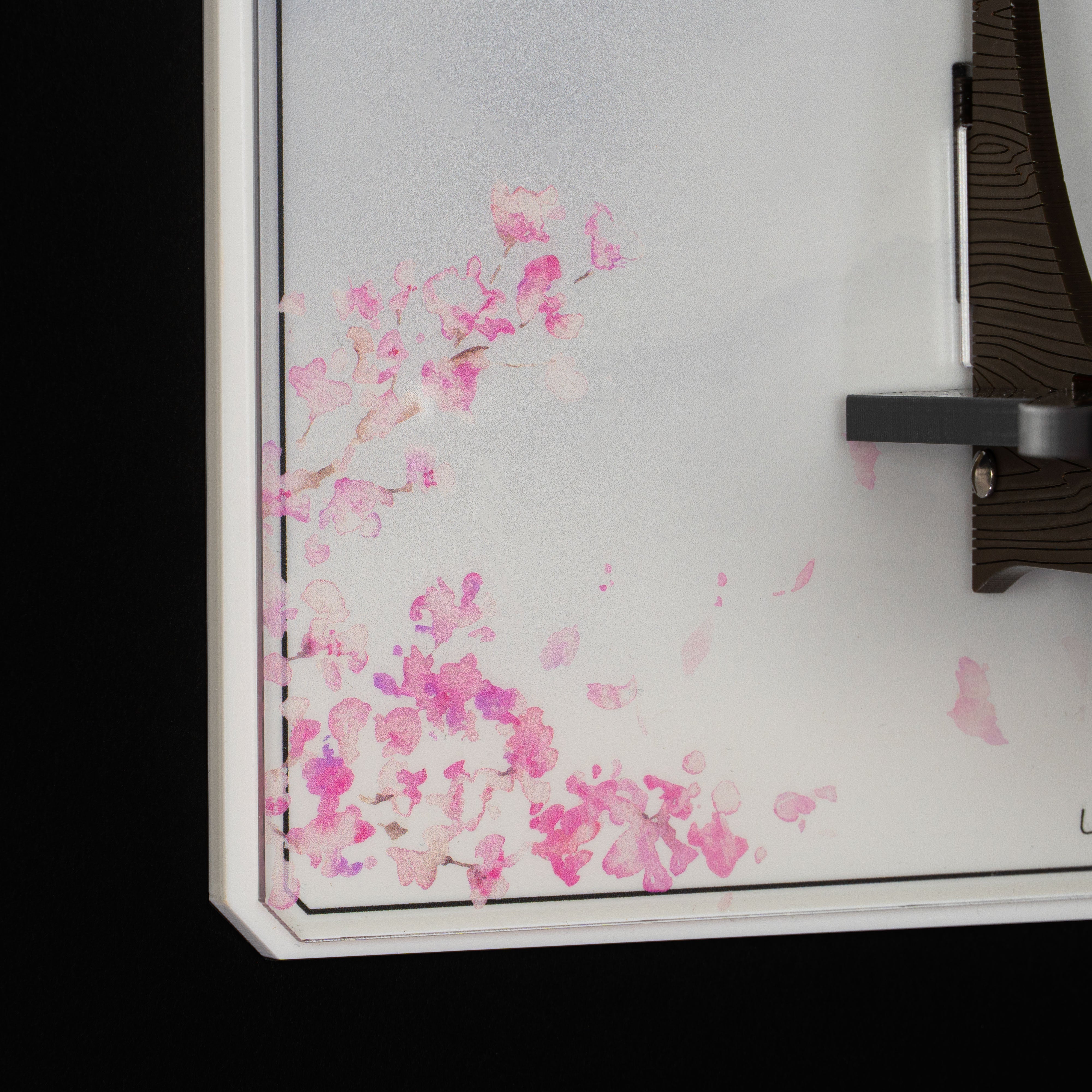 Limited Edition Wall Mounted Display Stand for LEGO® Botanicals Plum Blossom Flower (10369)