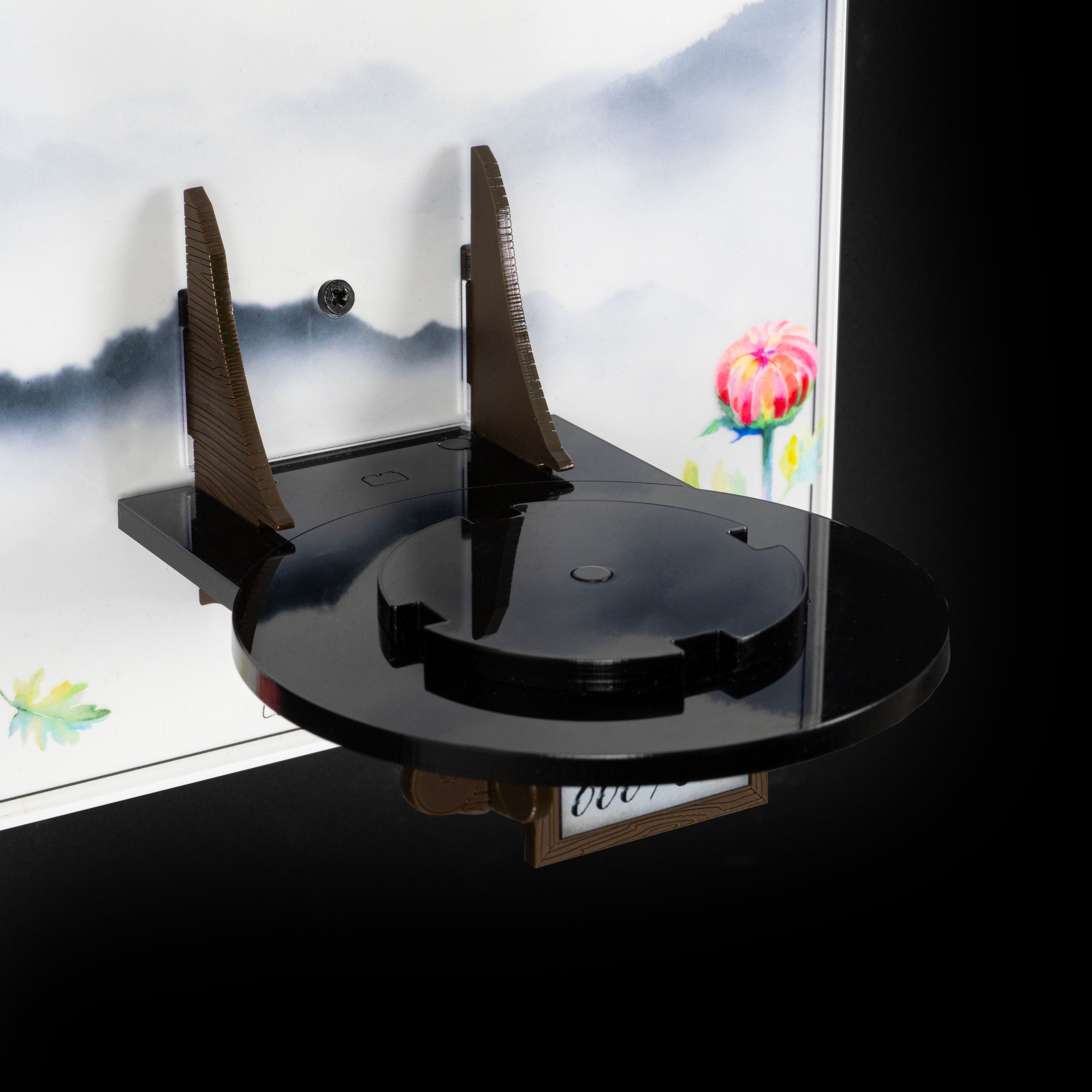 Limited Edition Wall Mounted Display Stand for LEGO® Botanicals Chrysanthemum (10368)