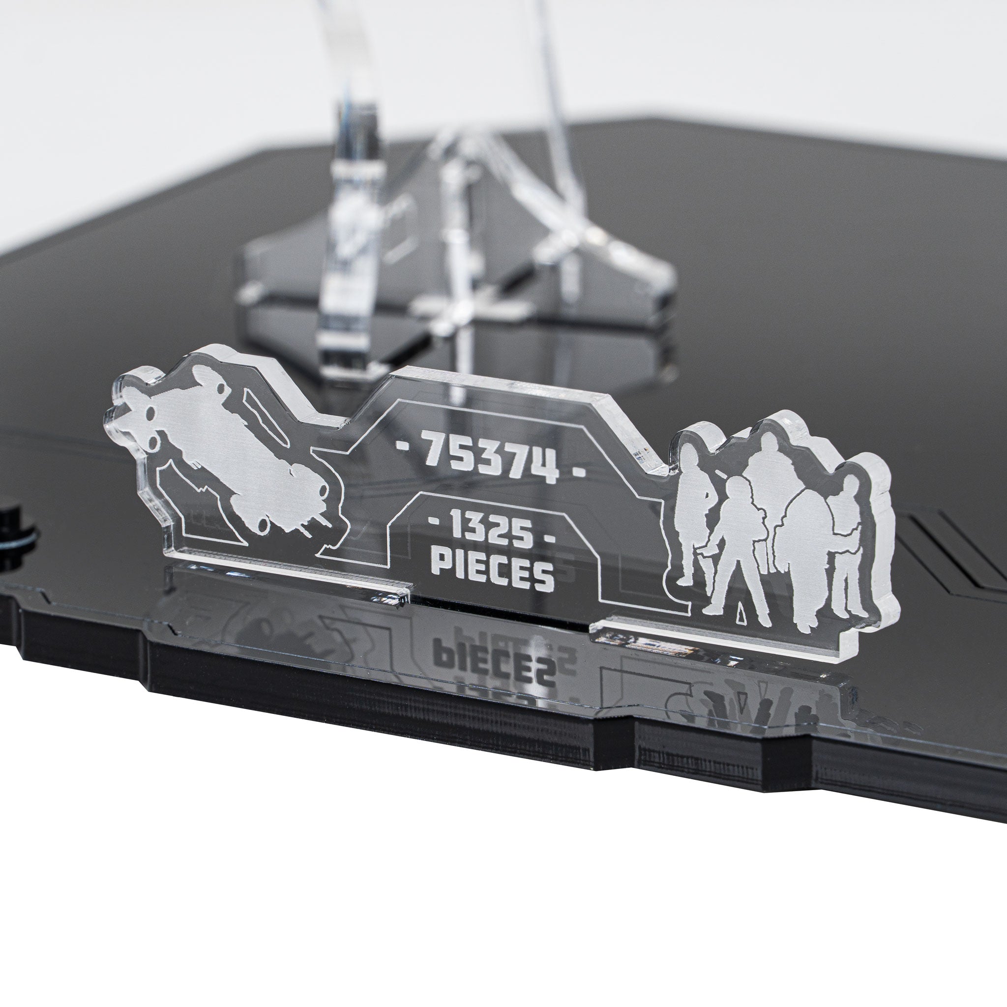 Display Stand for LEGO® Star Wars: The Onyx Cinder (75374)