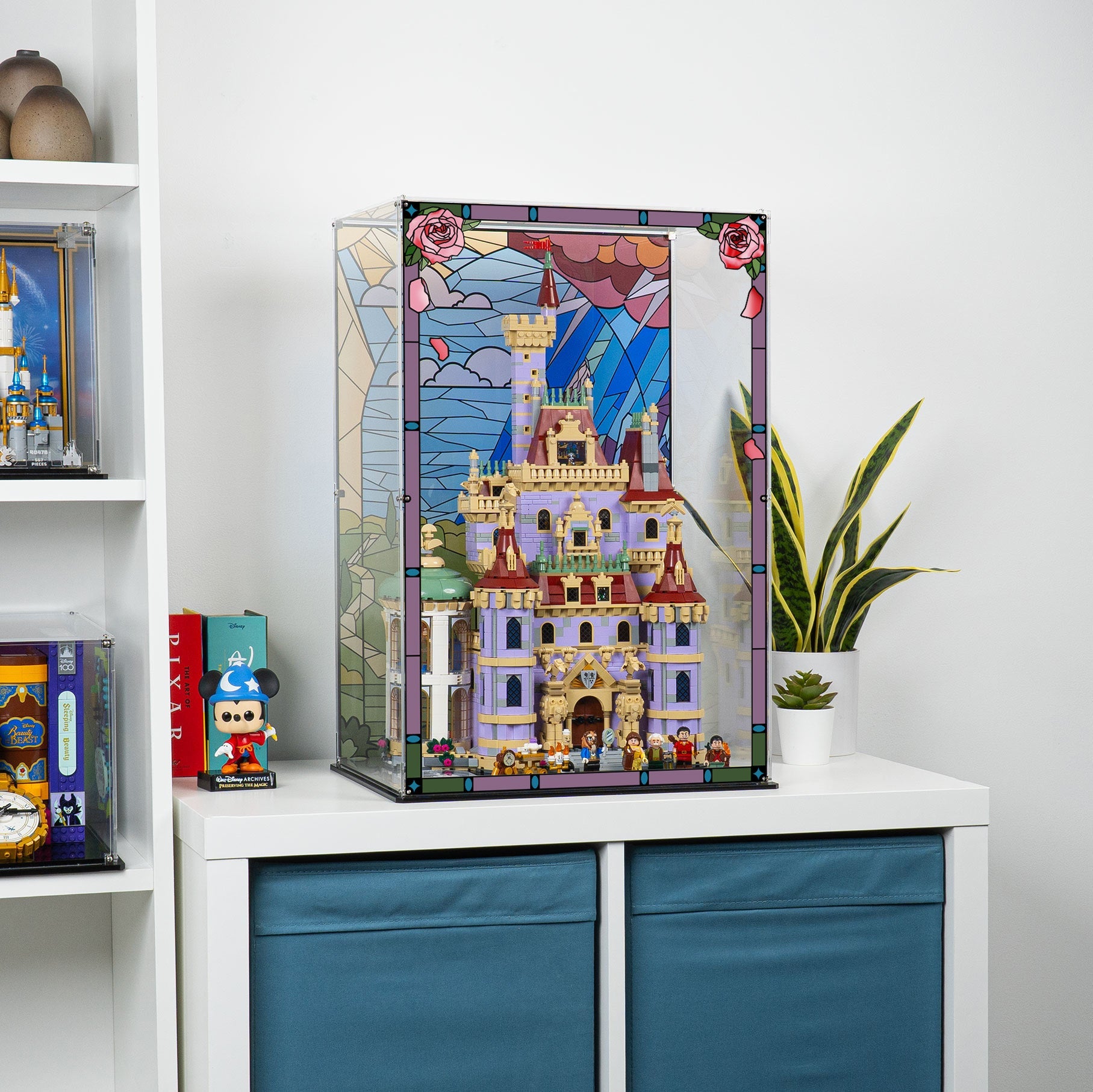 Display Case for LEGO® Disney Beauty and the Beast Castle (43263)