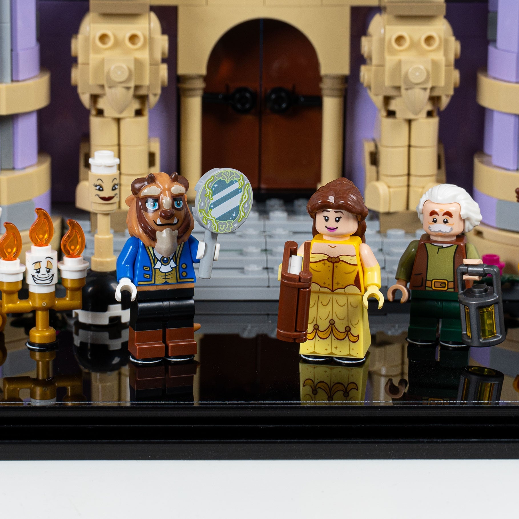 Display Case for LEGO® Disney Beauty and the Beast Castle (43263)