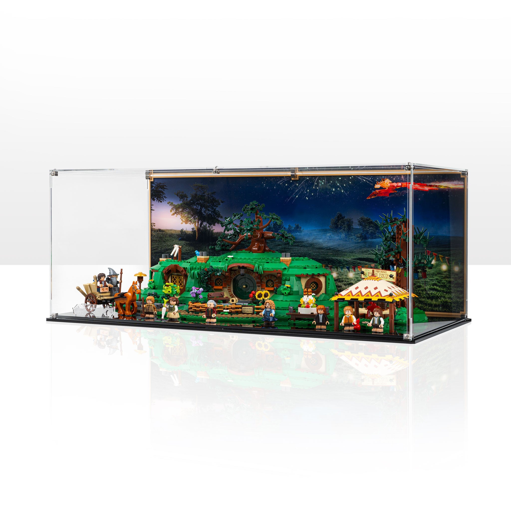Display Case for LEGO® Icons: Lord of the Rings The Shire™ (10354)