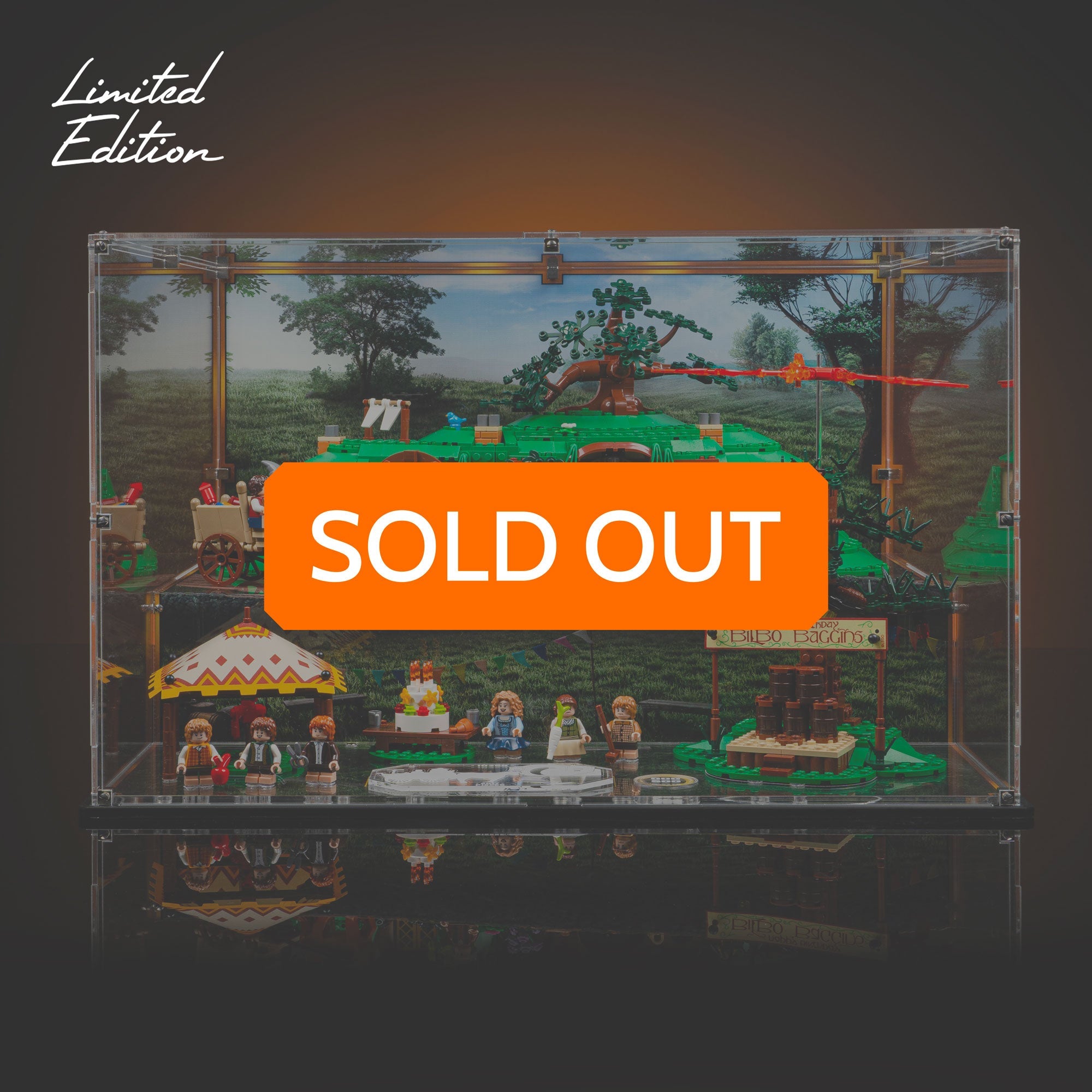 Limited Edition Display Case for LEGO® Icons: Lord of the Rings The Shire™ (10354)