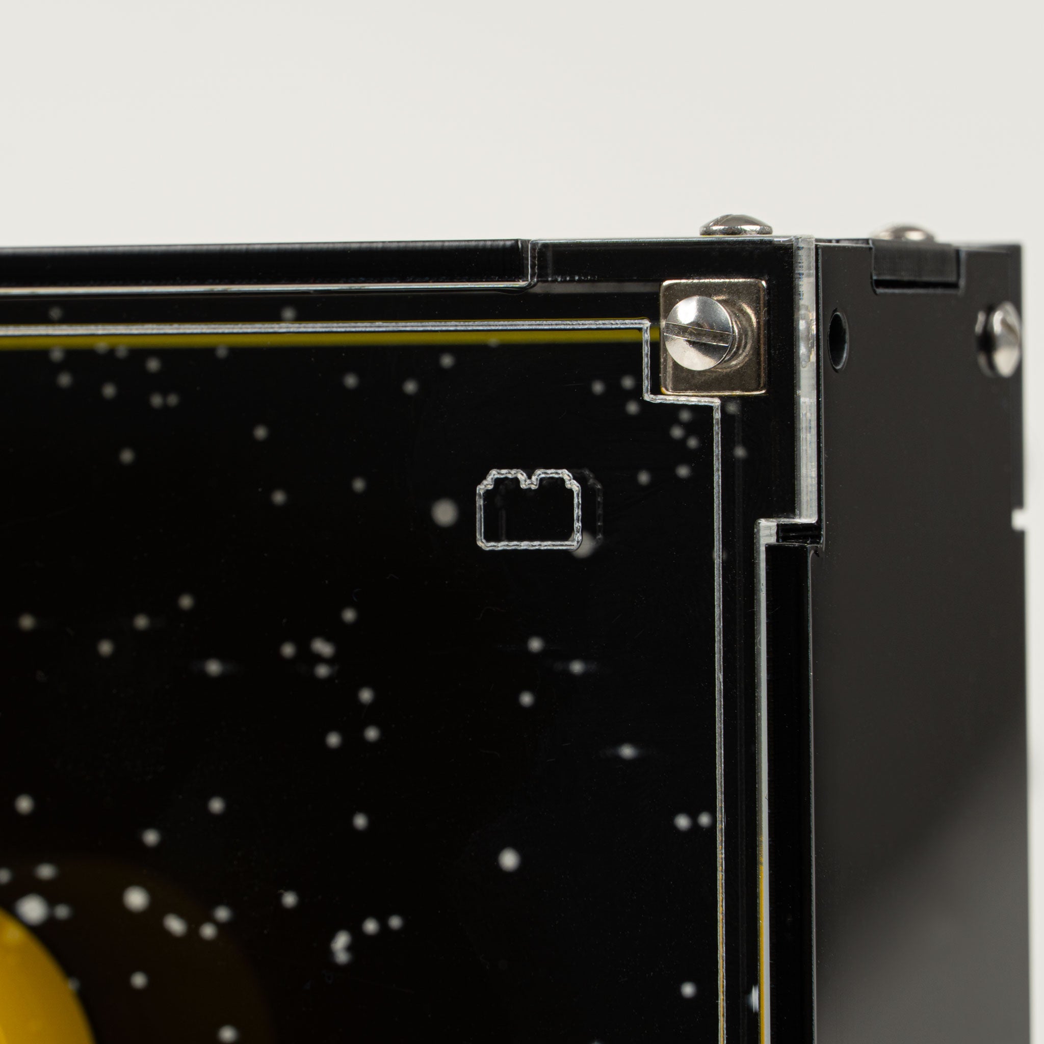 Wall Mounted Display Case for LEGO® Star Wars: Brick-Built Star Wars Logo (75407)