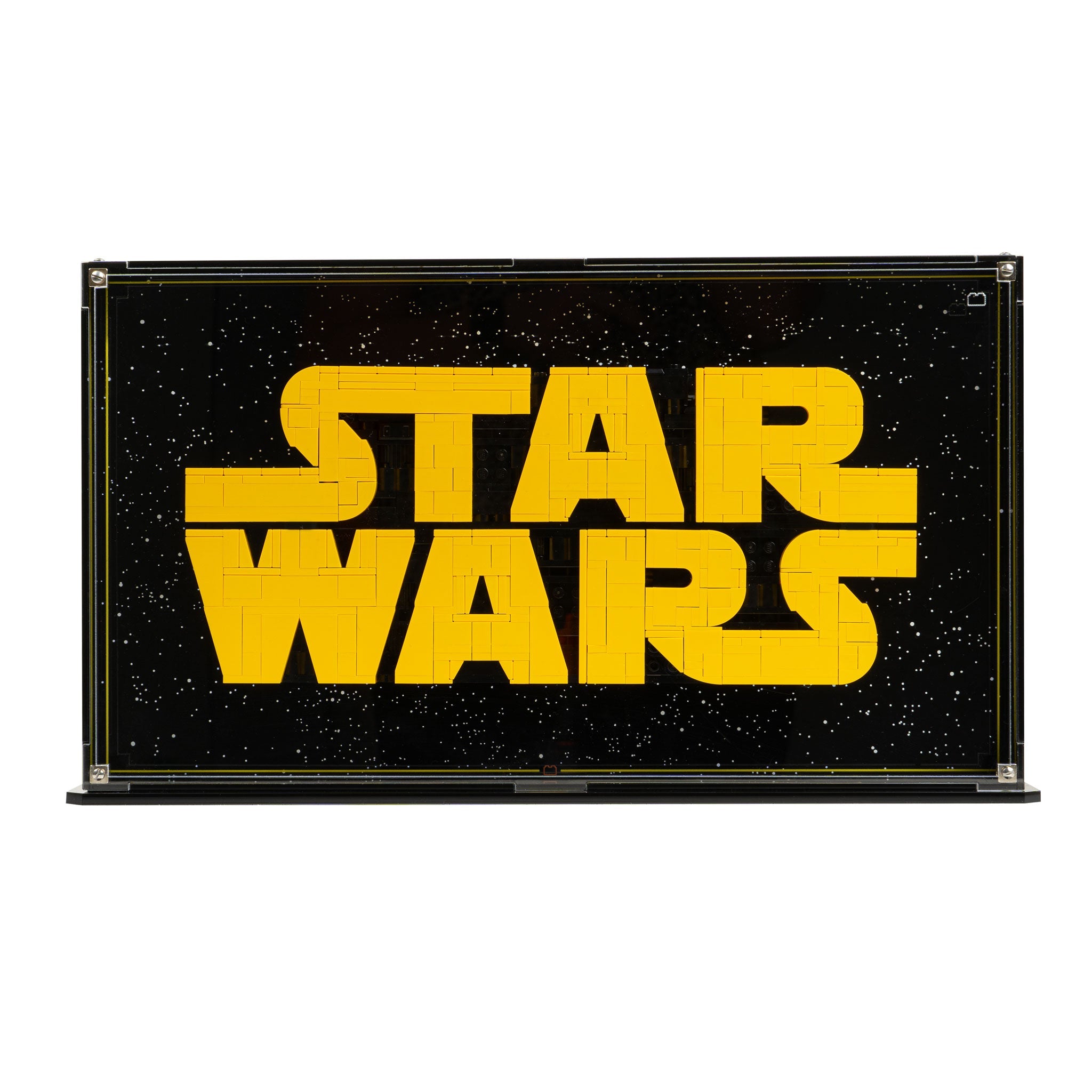 Wall Mounted Display Case for LEGO® Star Wars: Brick-Built Star Wars Logo (75407)