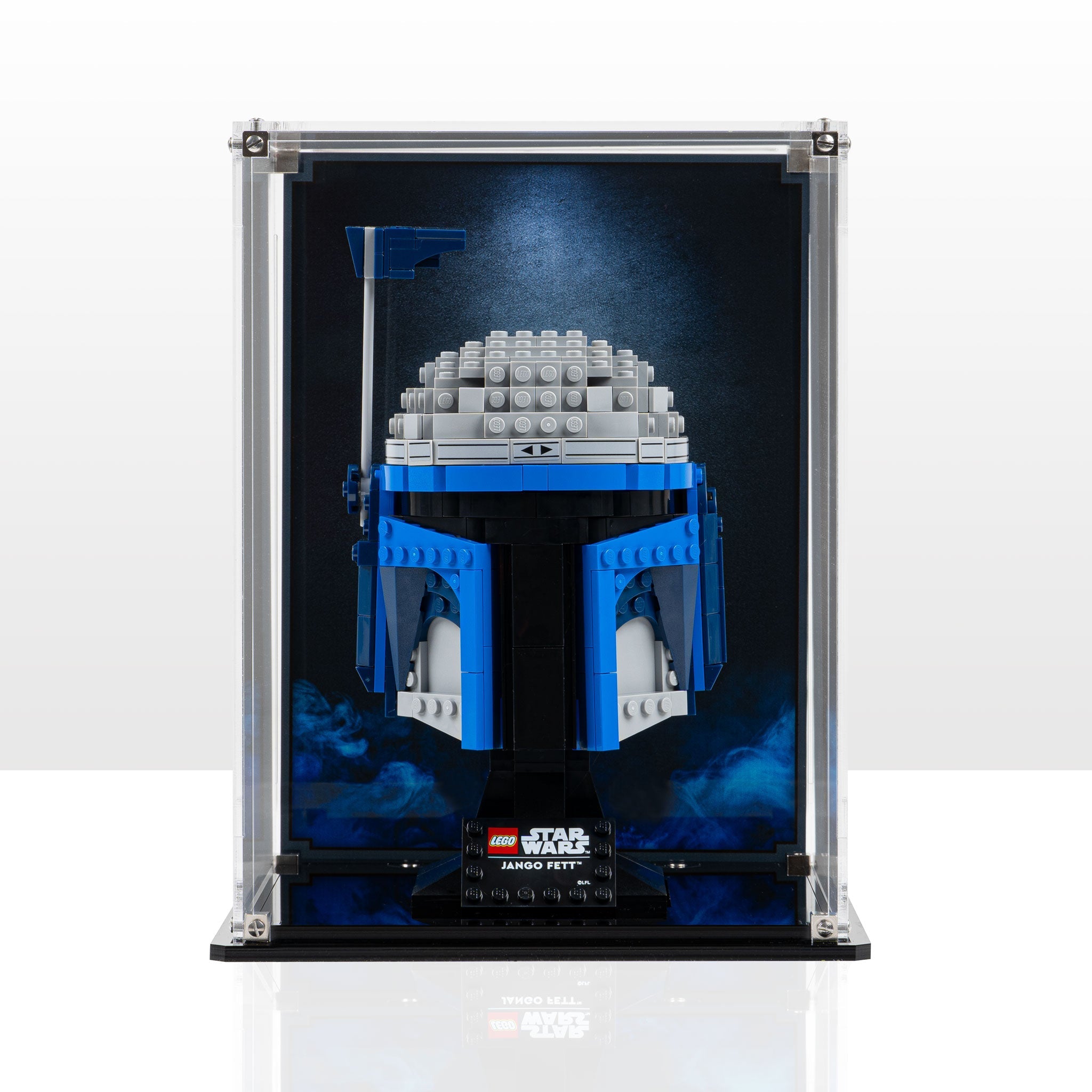 Display Case for LEGO® Star Wars: Jango Fett's Helmet (75408)