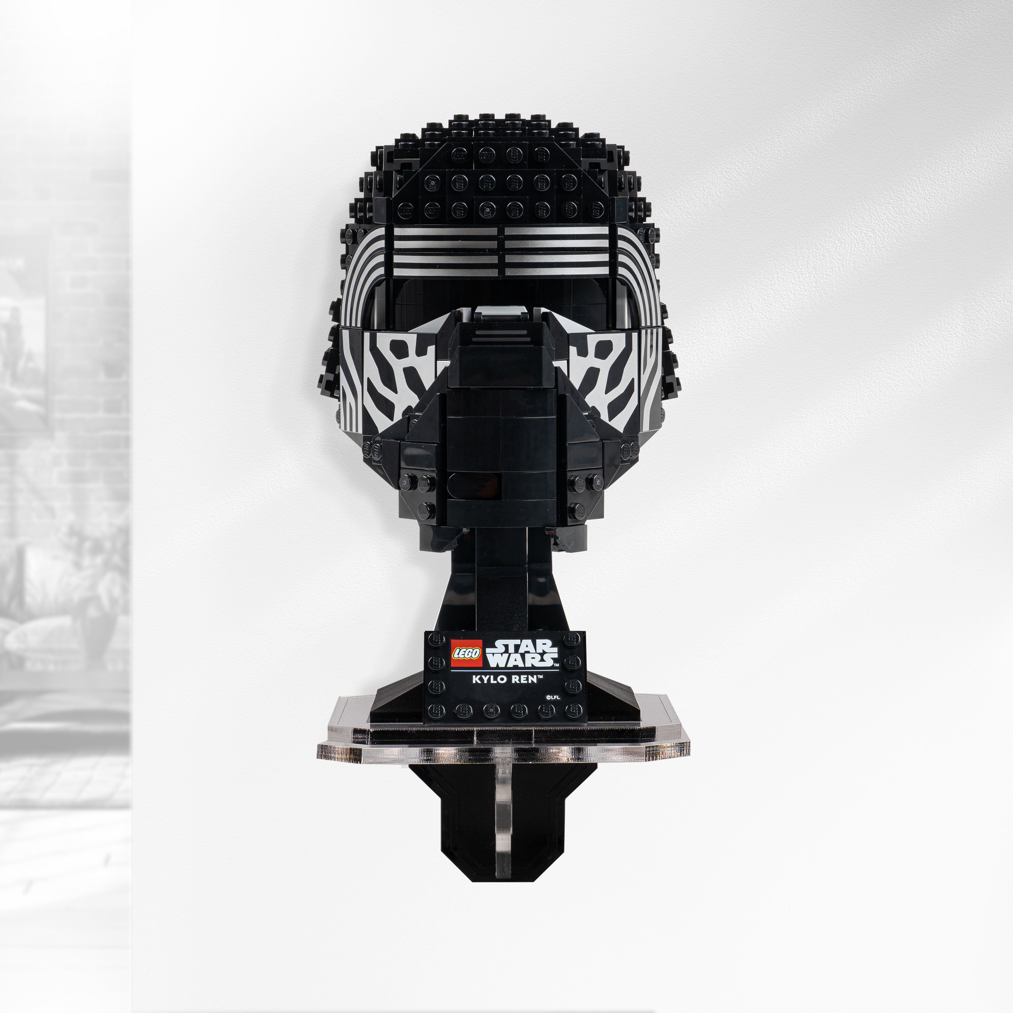 Wall Mounted Display for LEGO® Star Wars Kylo Ren Helmet (75415)