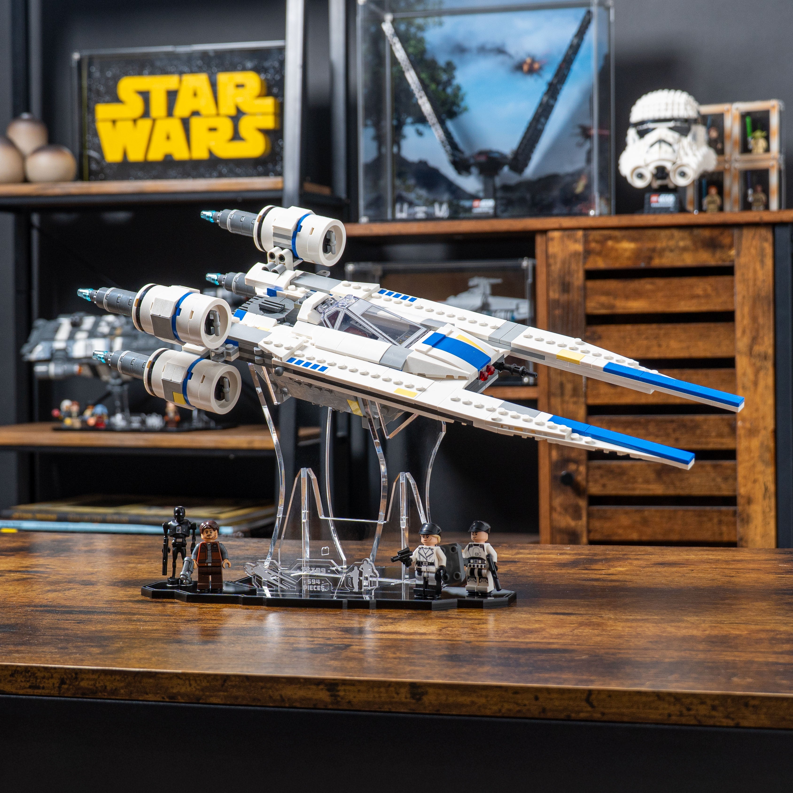 Display Stand for LEGO® Star Wars: Rebel U-Wing Starfighter (75399)