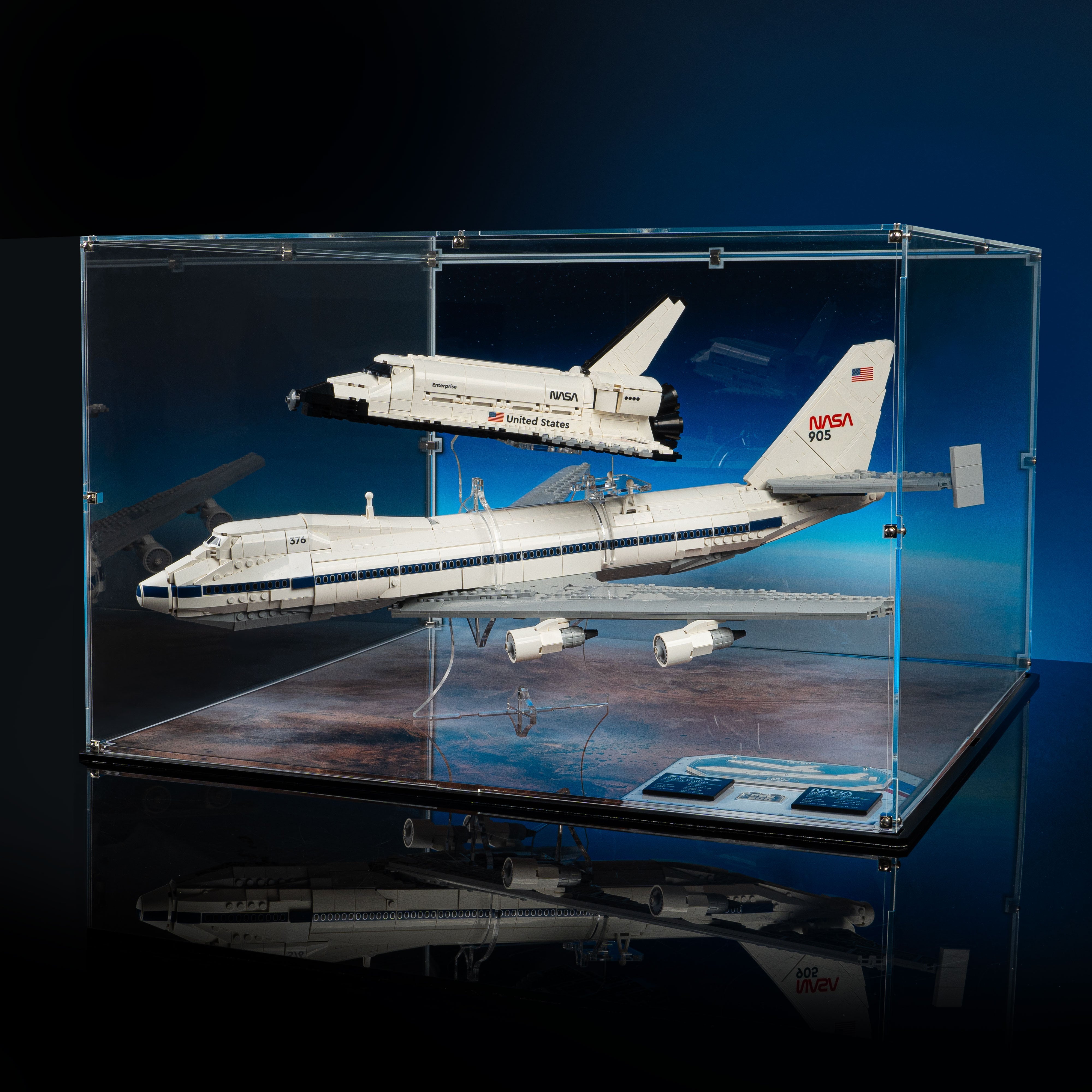 Limited Edition Display Case for LEGO® Icons: Shuttle Carrier Aircraft (10360)