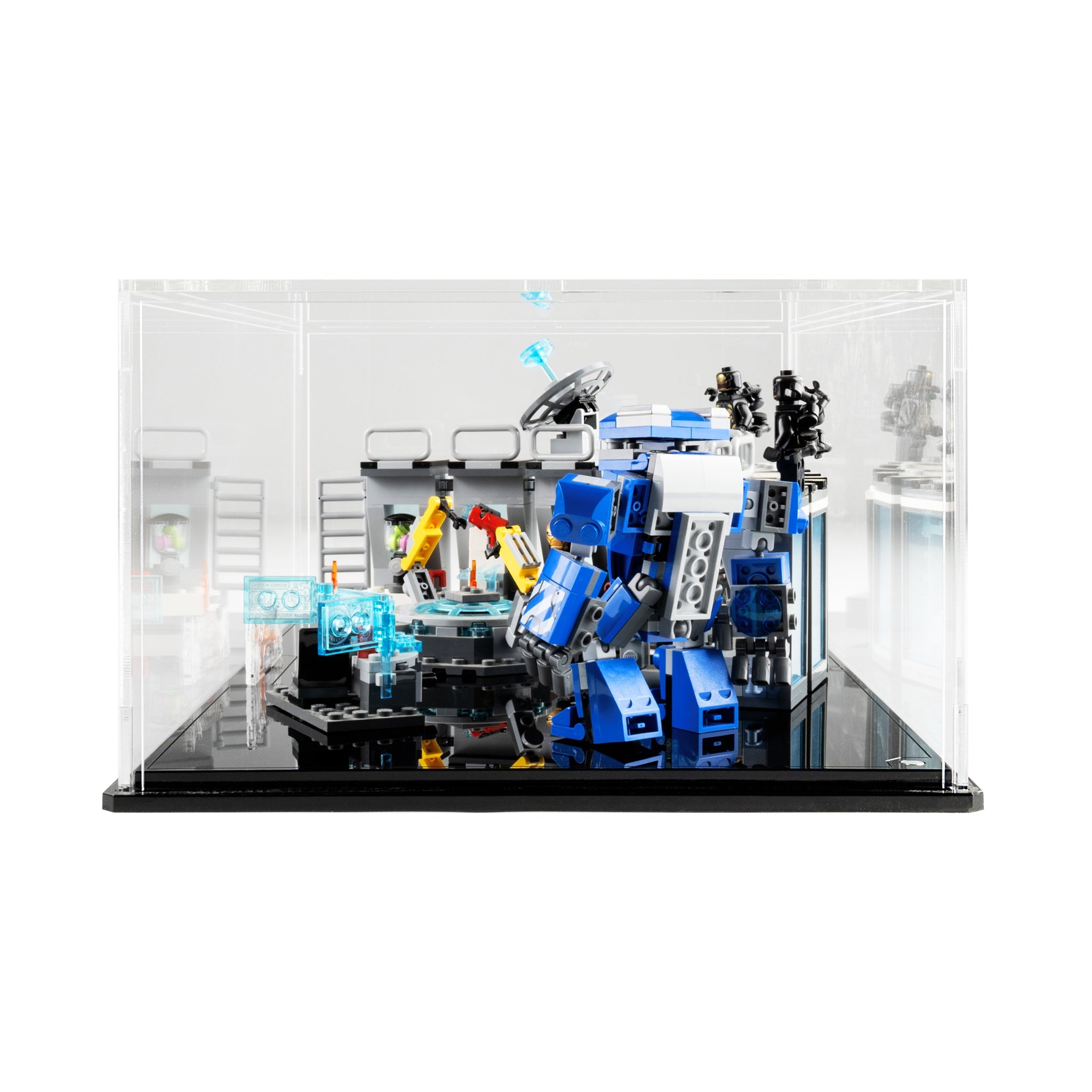 Display Case for the LEGO® Marvel: Iron Man Hall of Armor (76125)