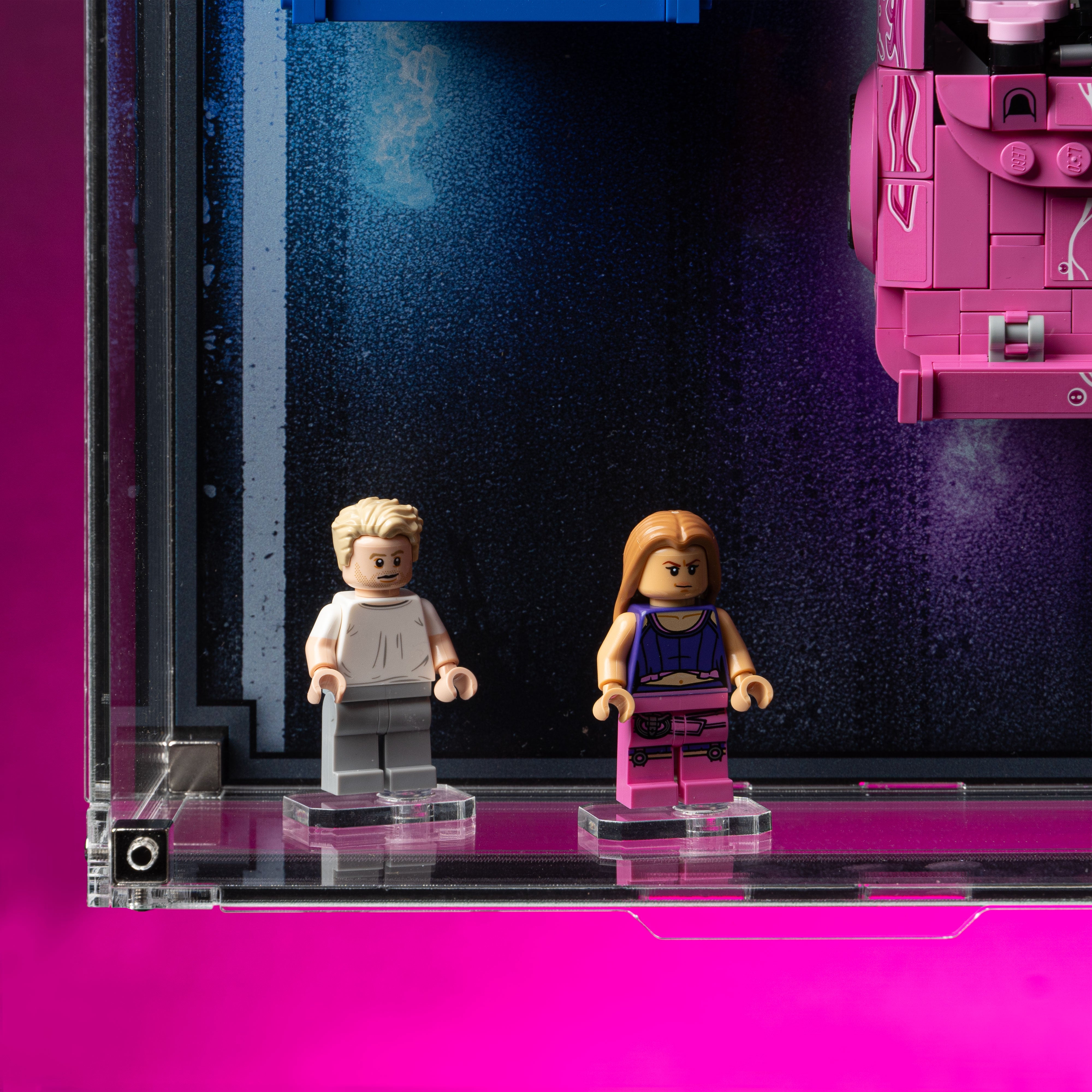 Limited Edition Display Case for LEGO® Speed Champions: 2 Fast 2 Furious Honda S2000 (77241) & Nissan Skyline GT-R (76917)