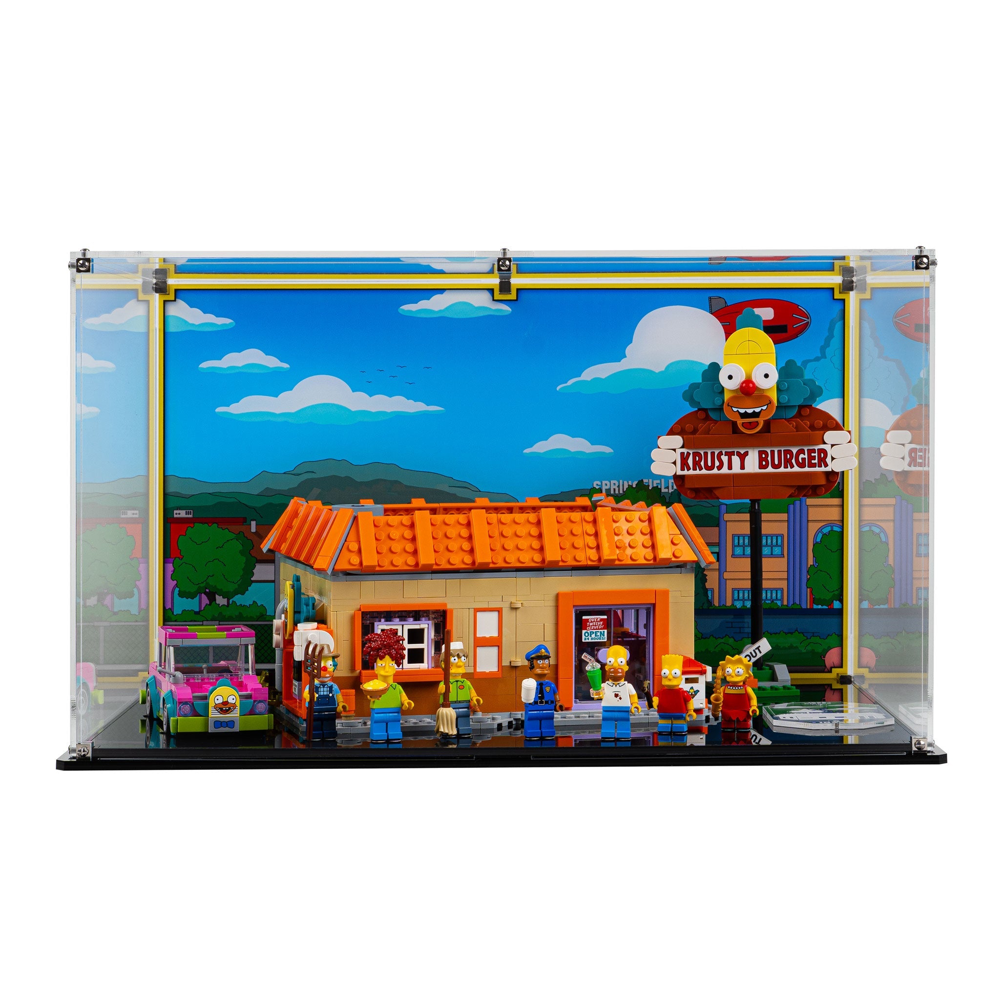 Display Case for LEGO® The Simpsons™: Krusty Burger (10352)