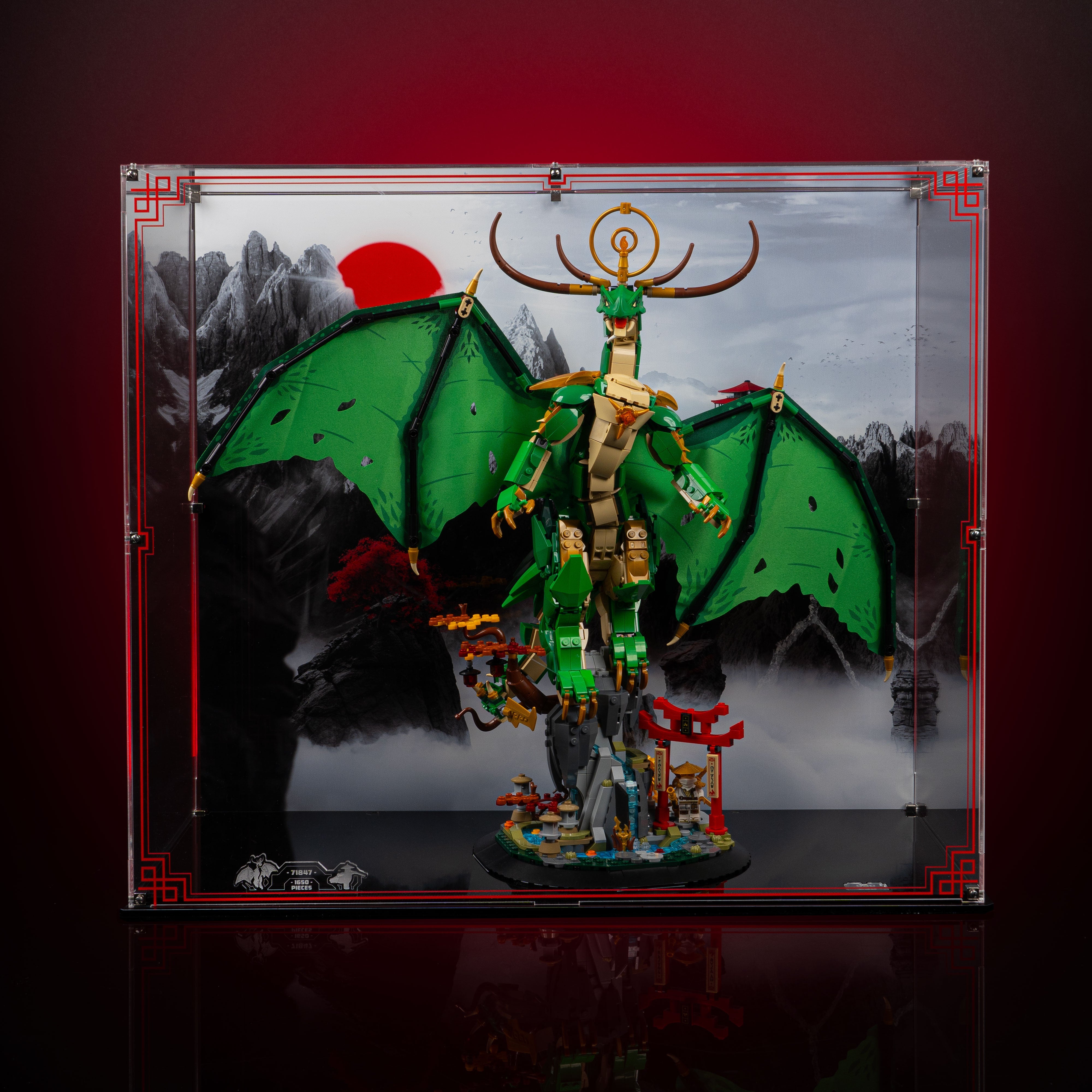 Limited Edition Display Case for LEGO® Ninjago®: The Guardian Dragon (71847)