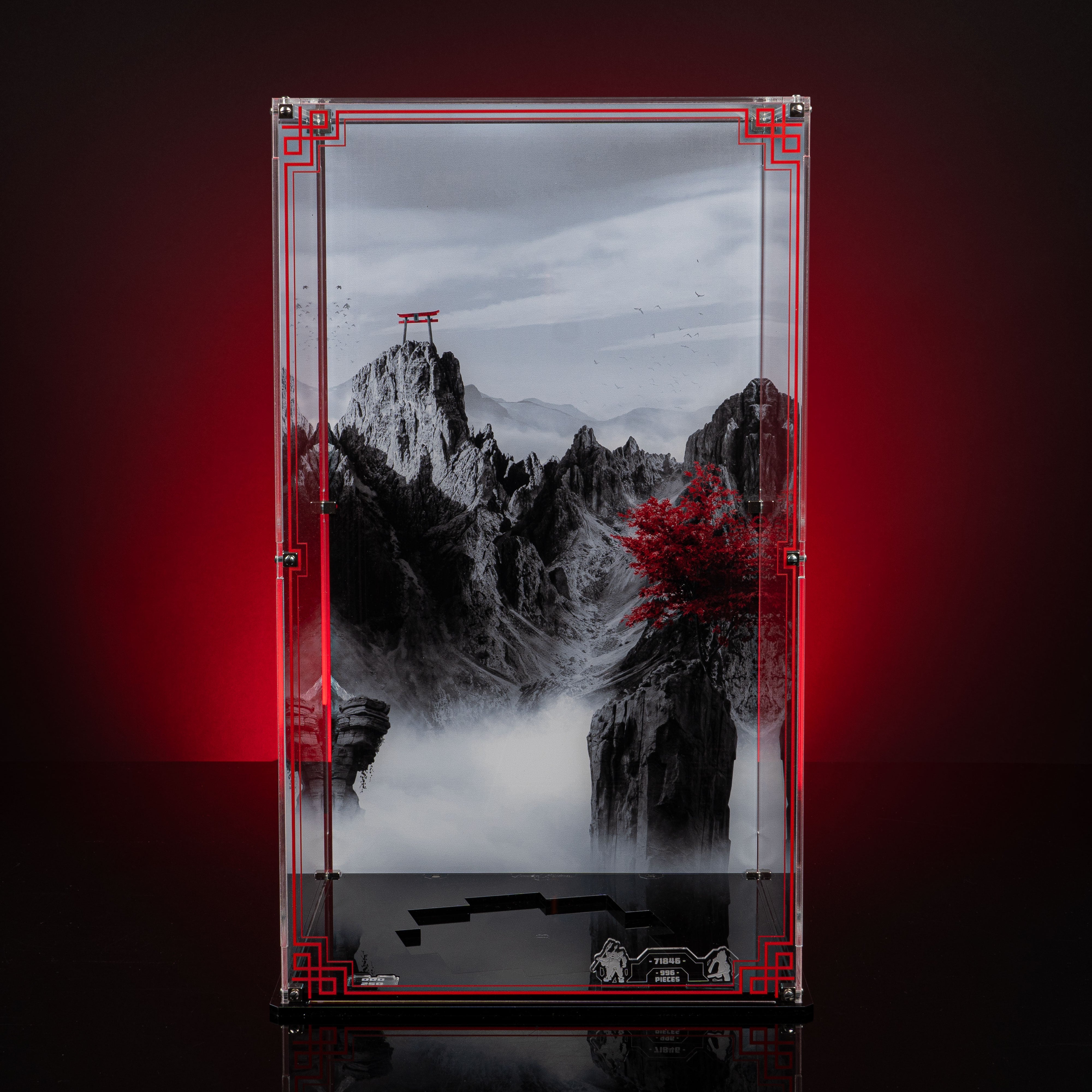 Limited Edition Display Case for LEGO® Ninjago®: The Fire Knight Mech (71846)