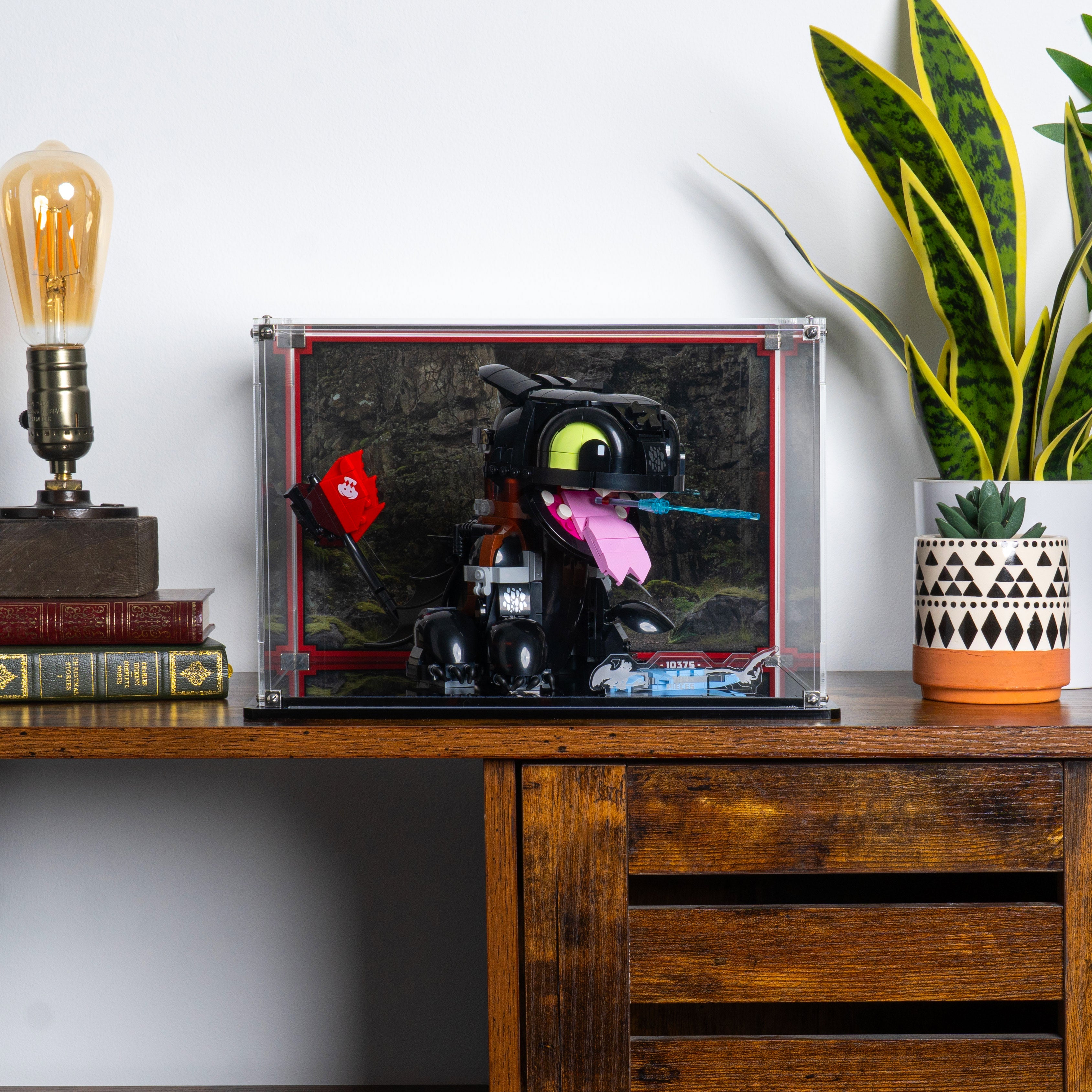 Display Case for LEGO® Icons: How To Train Your Dragon - Toothless (10375)