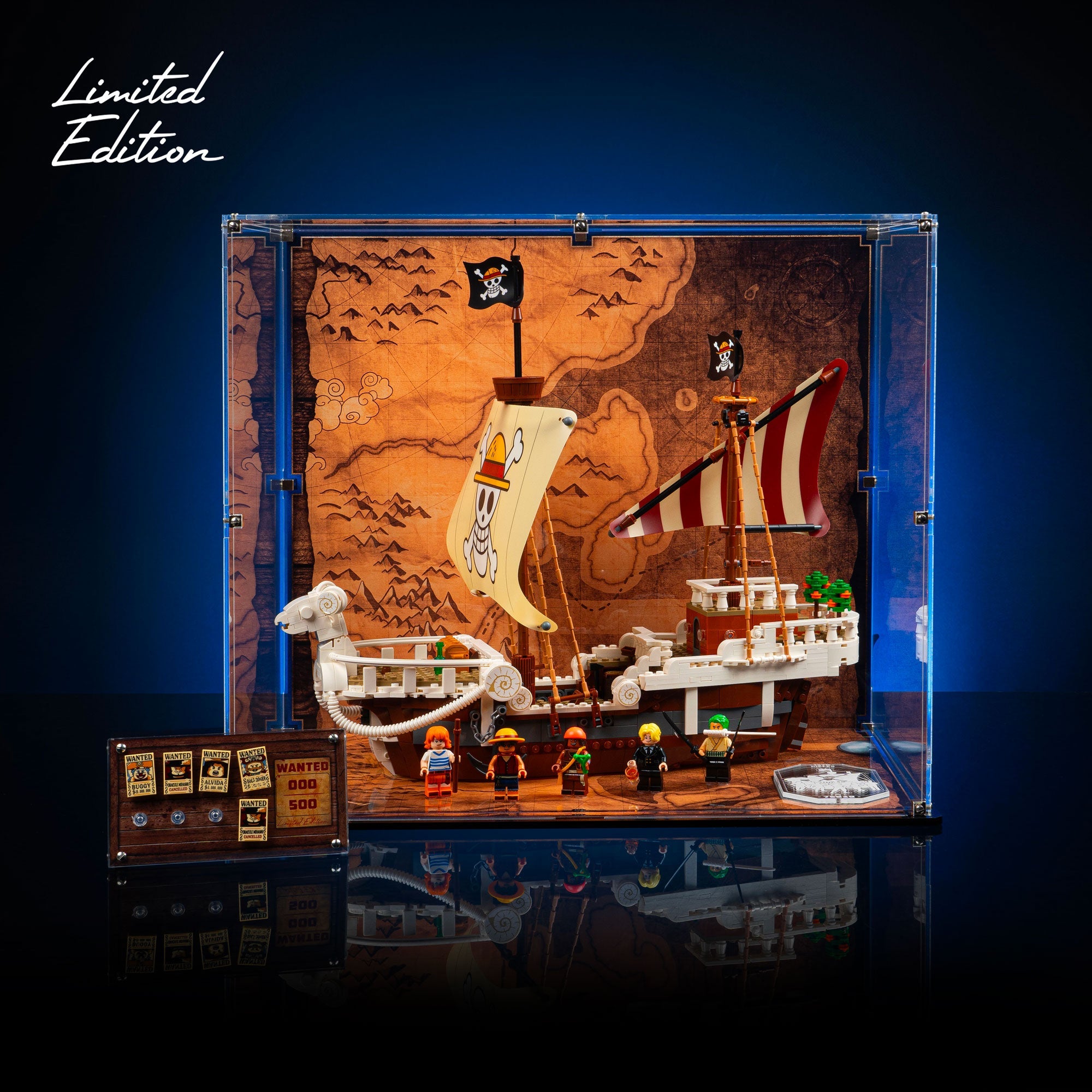 Limited Edition Display Case for LEGO® One Piece: The Going Merry Pirate Ship (75639)