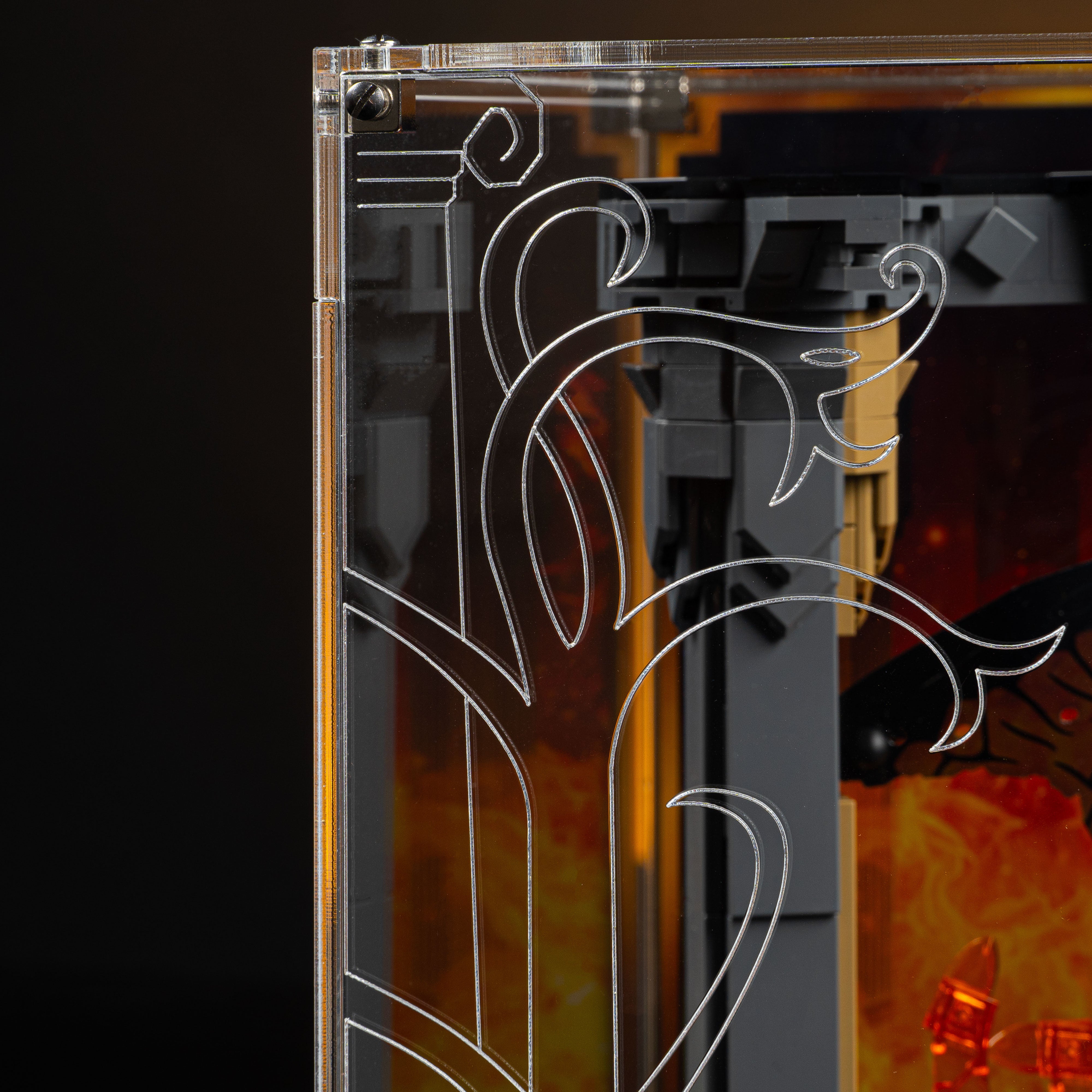 Limited Edition Display Case for LEGO® Icons: Lord of the Rings: Balrog™ Book Nook (10367)