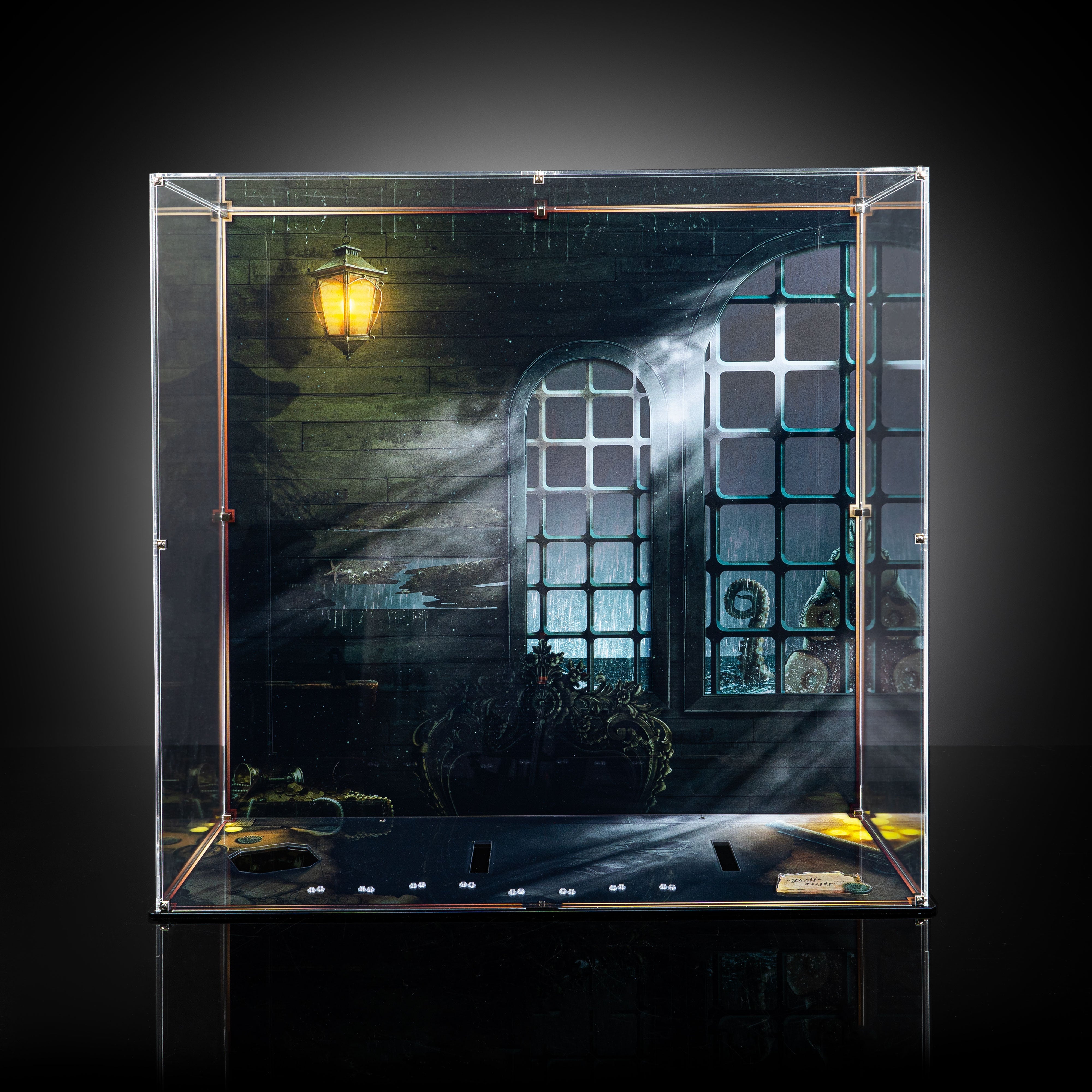 Limited Edition Display Case for LEGO® Icons: Captain Jack Sparrow's Pirate Ship (10365)