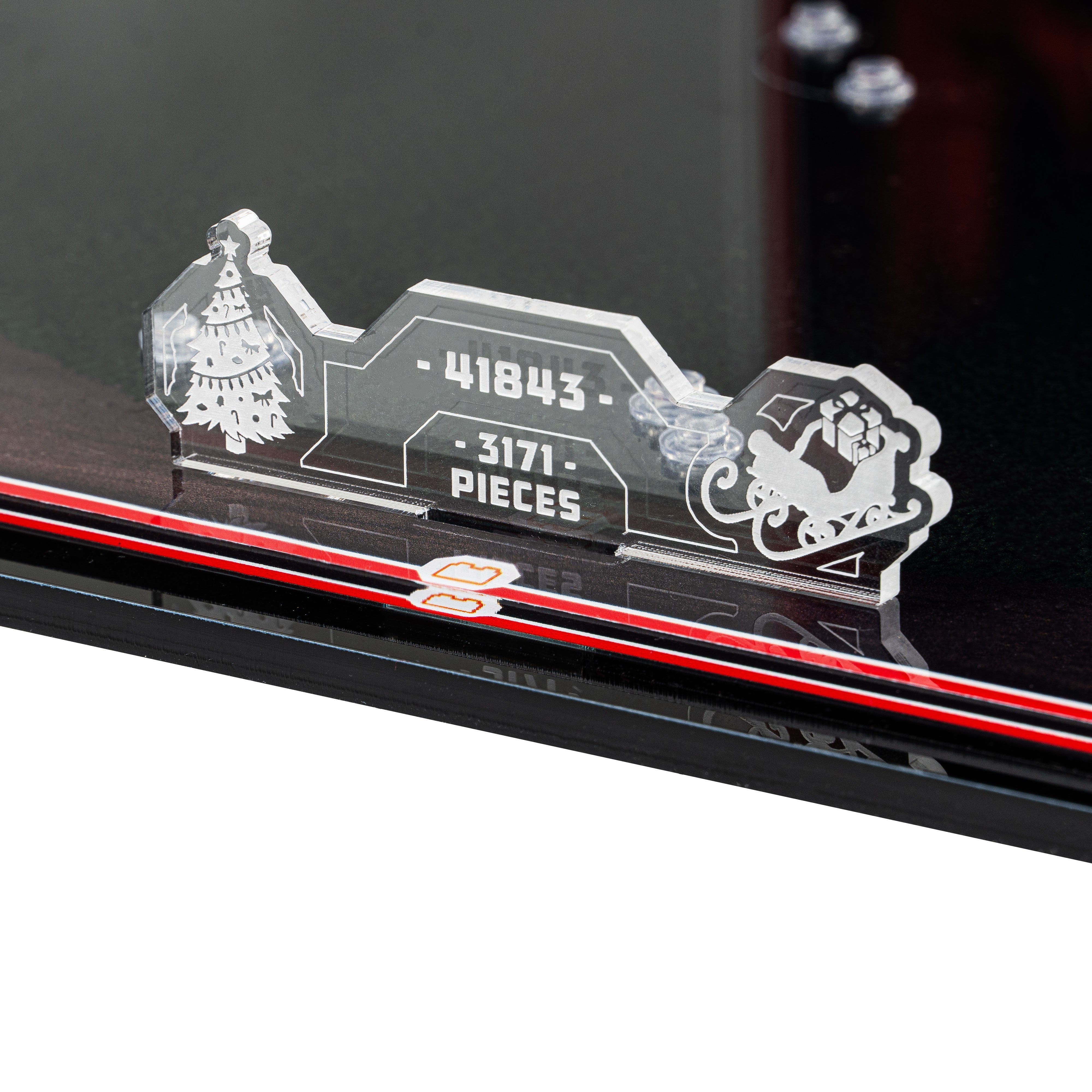 Display Case for LEGO® Family Christmas Tree (41843)