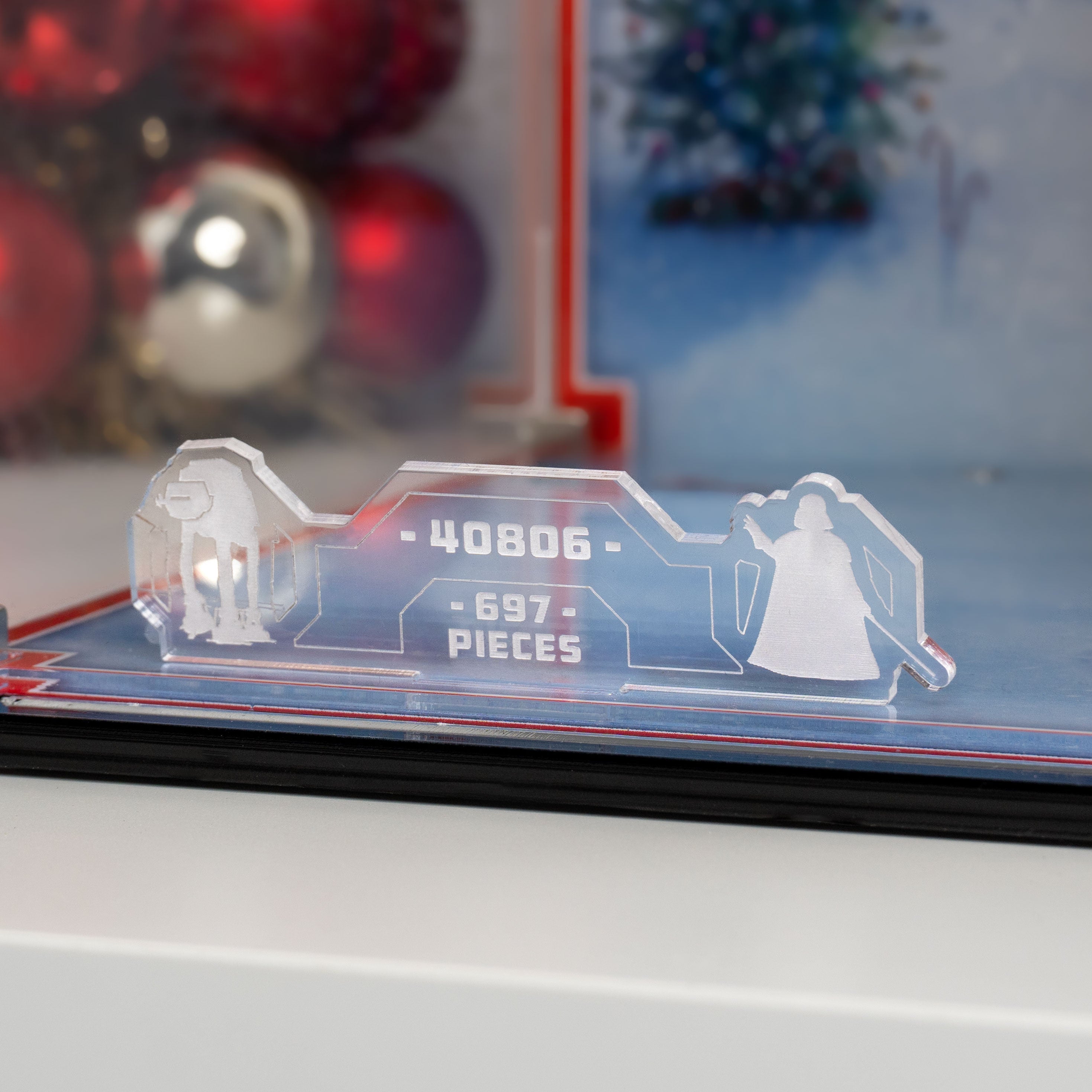 Display Case for LEGO® Star Wars: Gingerbread AT-AT™ Walker (40806)