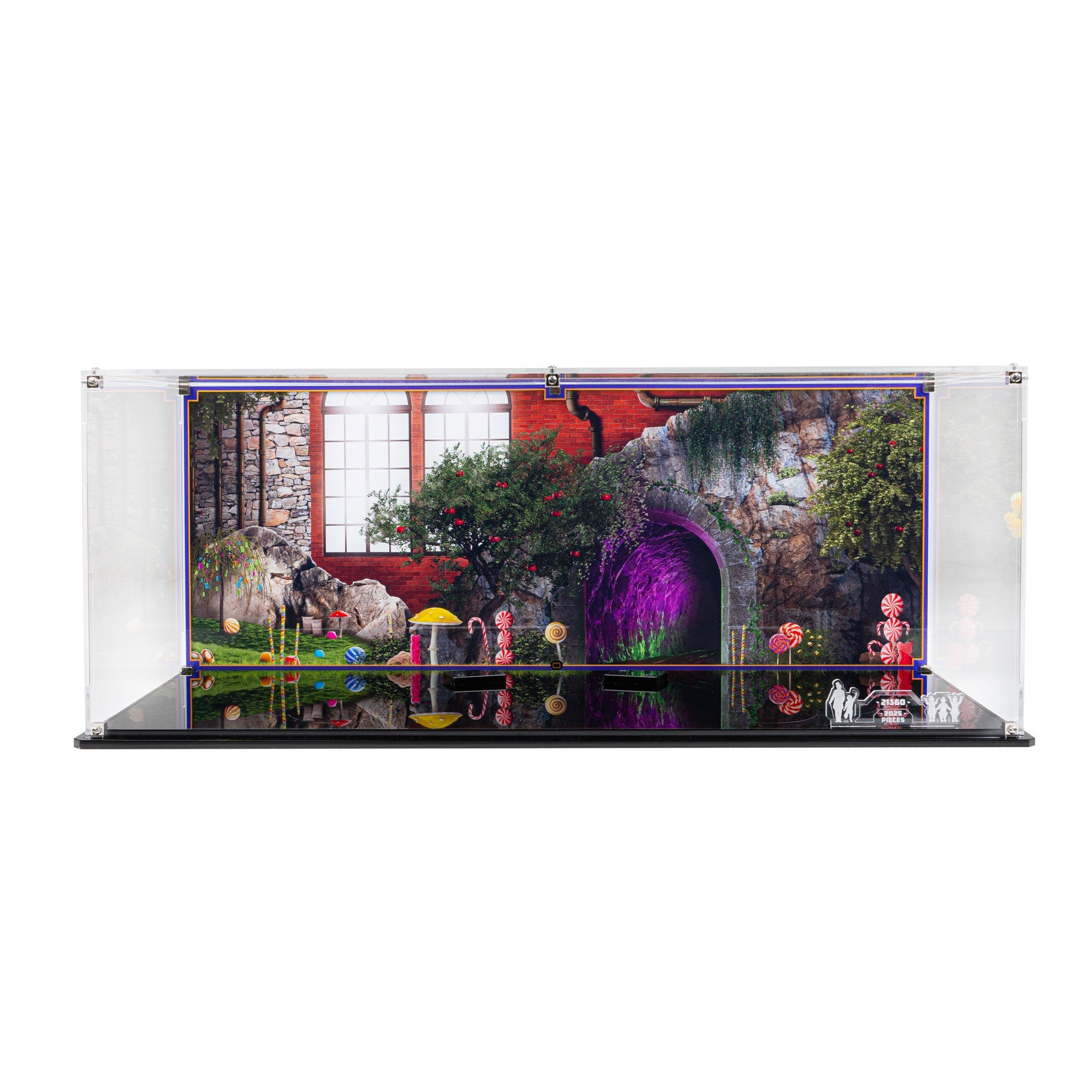 Display Case for LEGO® Ideas: Willy Wonka & the Chocolate Factory (21360)