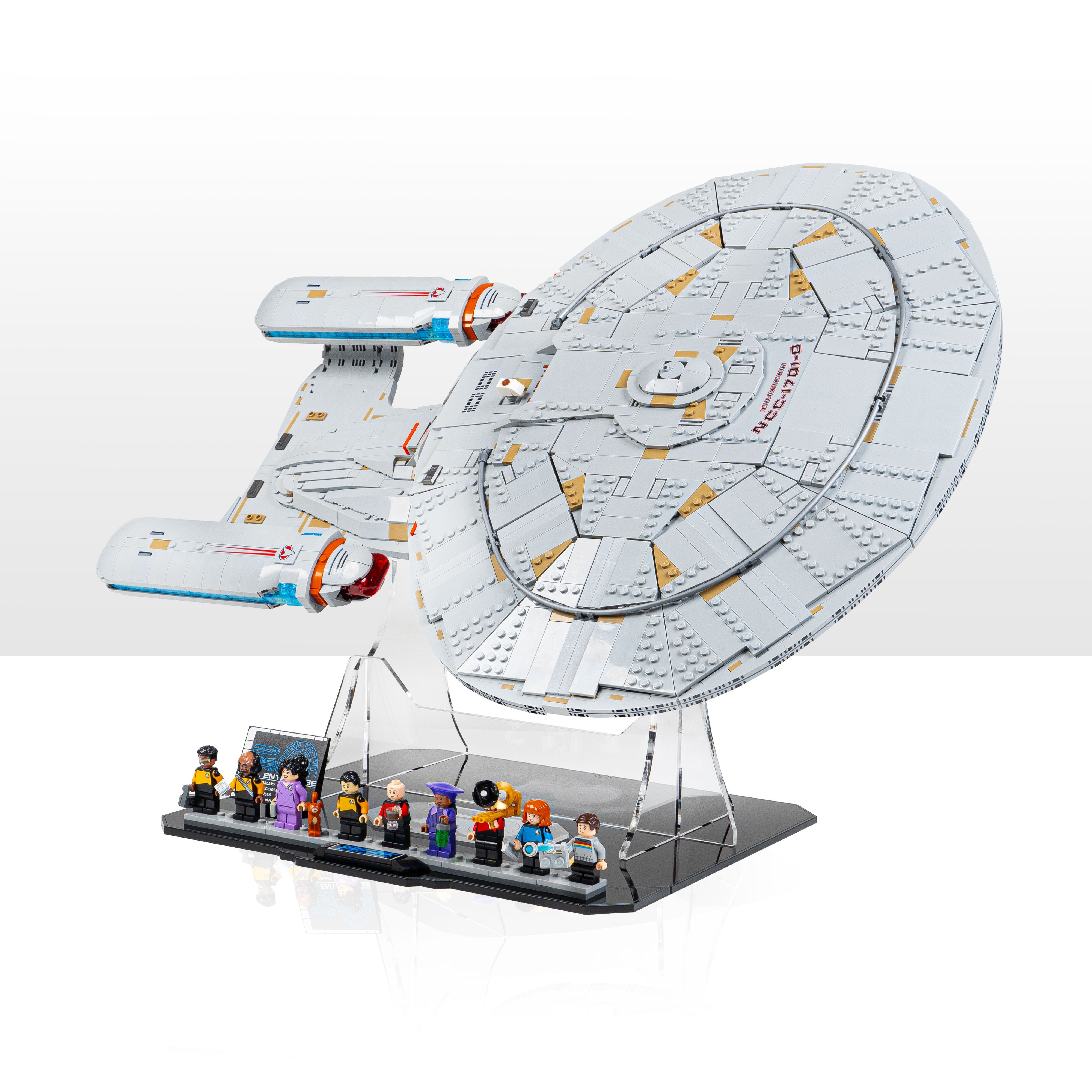 Display Stand for LEGO® Star Trek: U.S.S. Enterprise NCC-1701-D™ (10356)