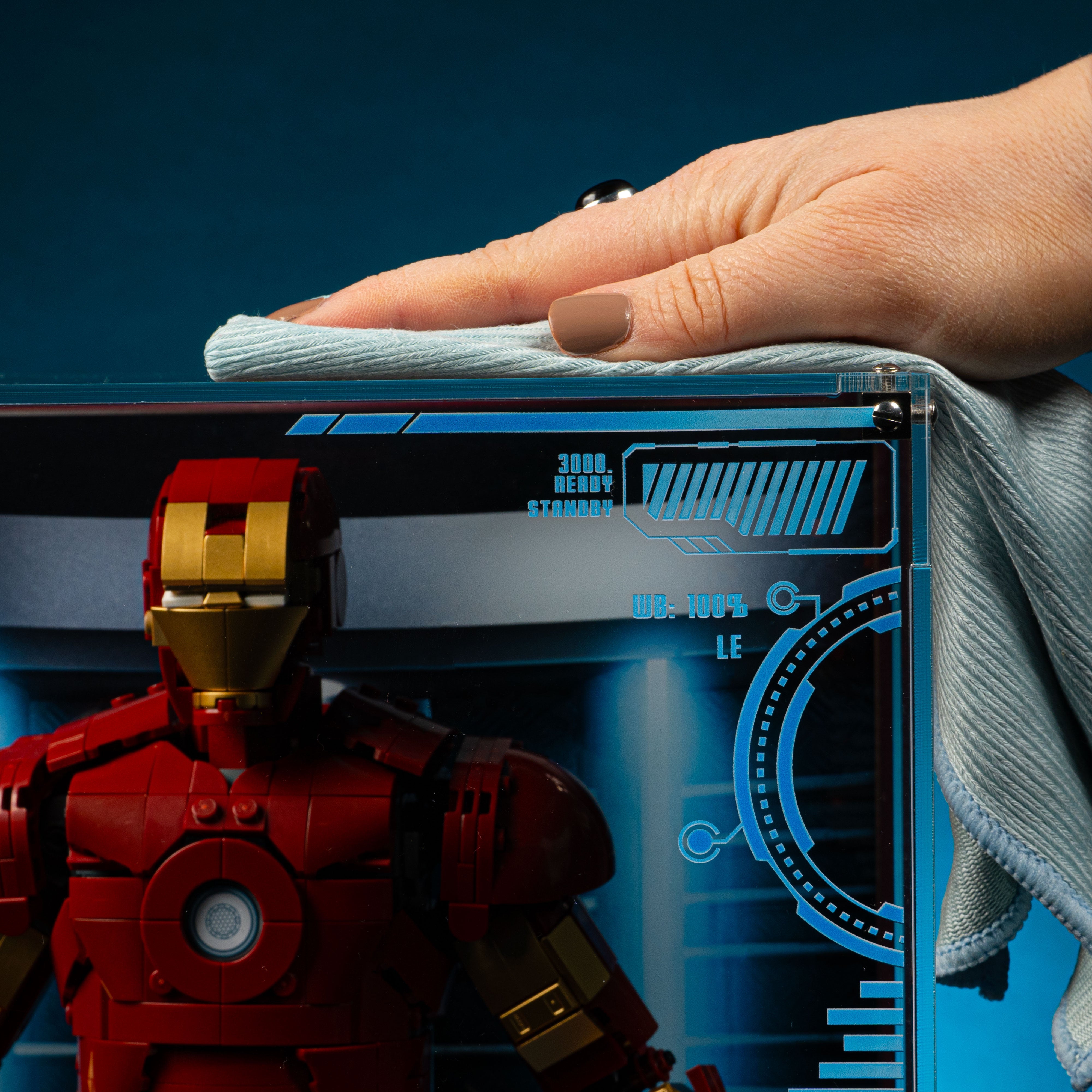 Limited Edition Display Case for LEGO® Marvel: Iron Man Mark 3 Collectors' Edition (76344)