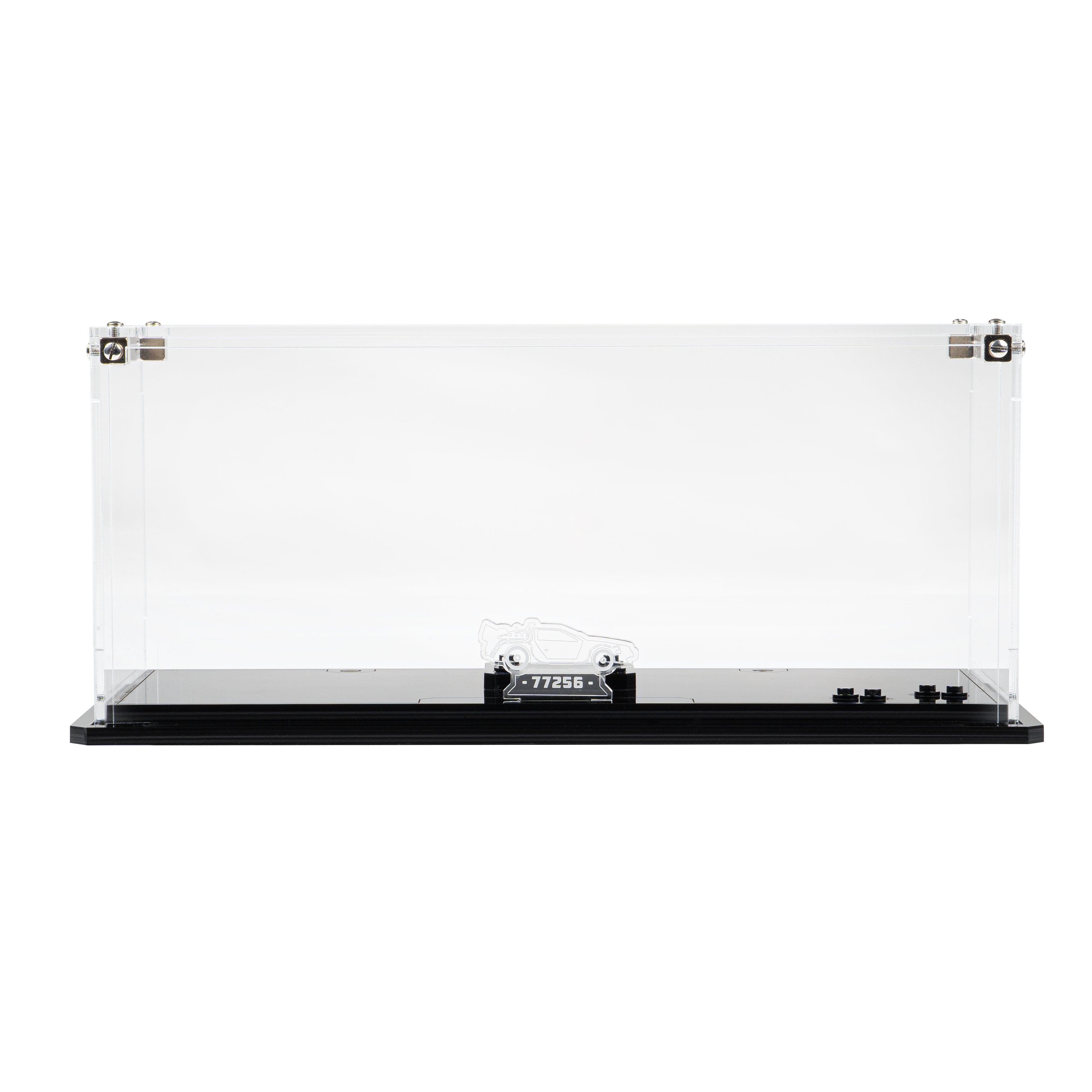 Display Case for LEGO® Speed Champions: Time Machine from Back to the Future (77256)