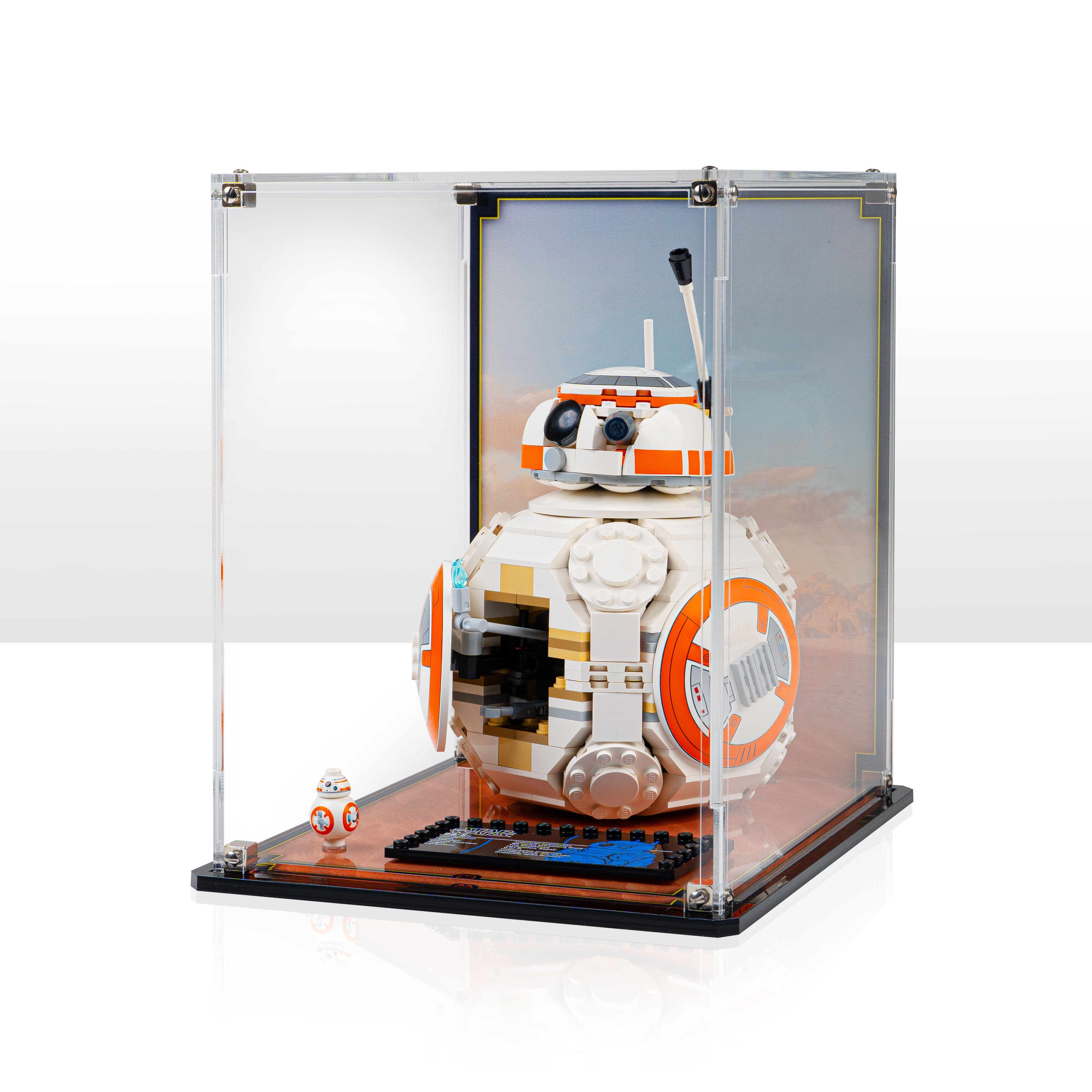 Display Case for LEGO® Star Wars: BB-8™ Astromech Droid (75452)