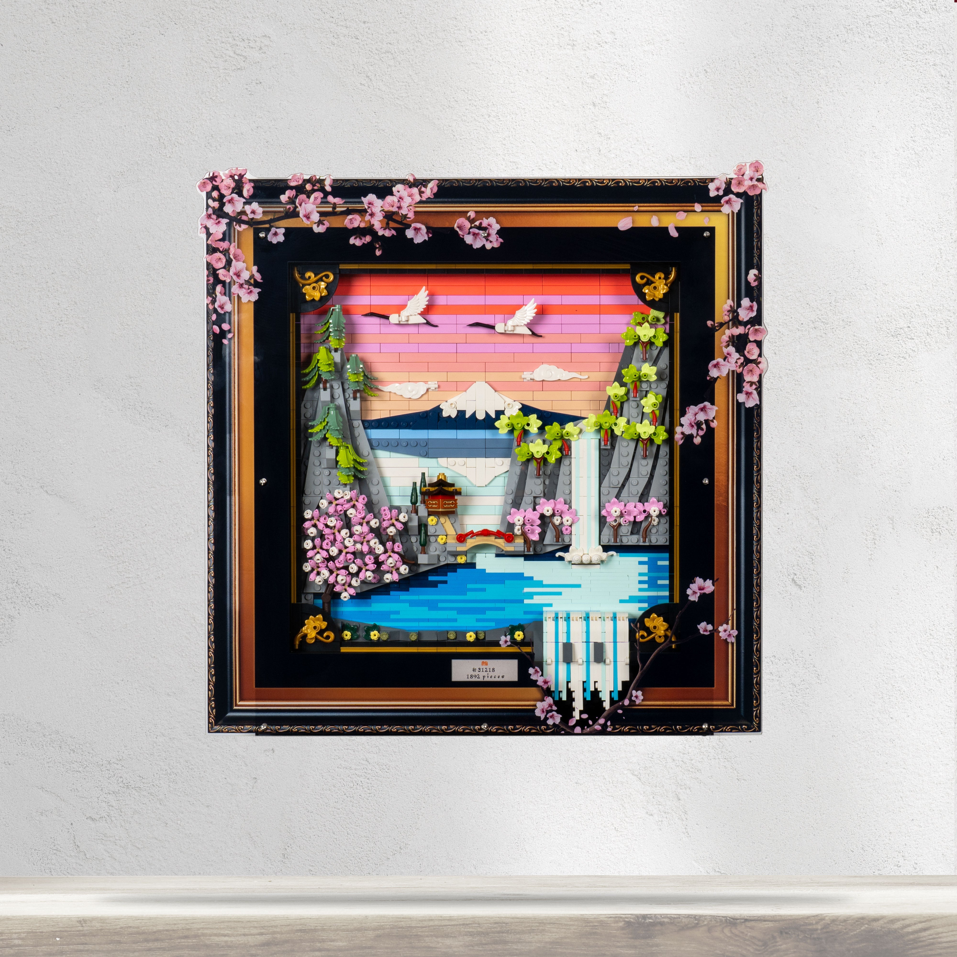 Display Case for LEGO® Art: Japanese Cherry Blossom Landscape (31218)