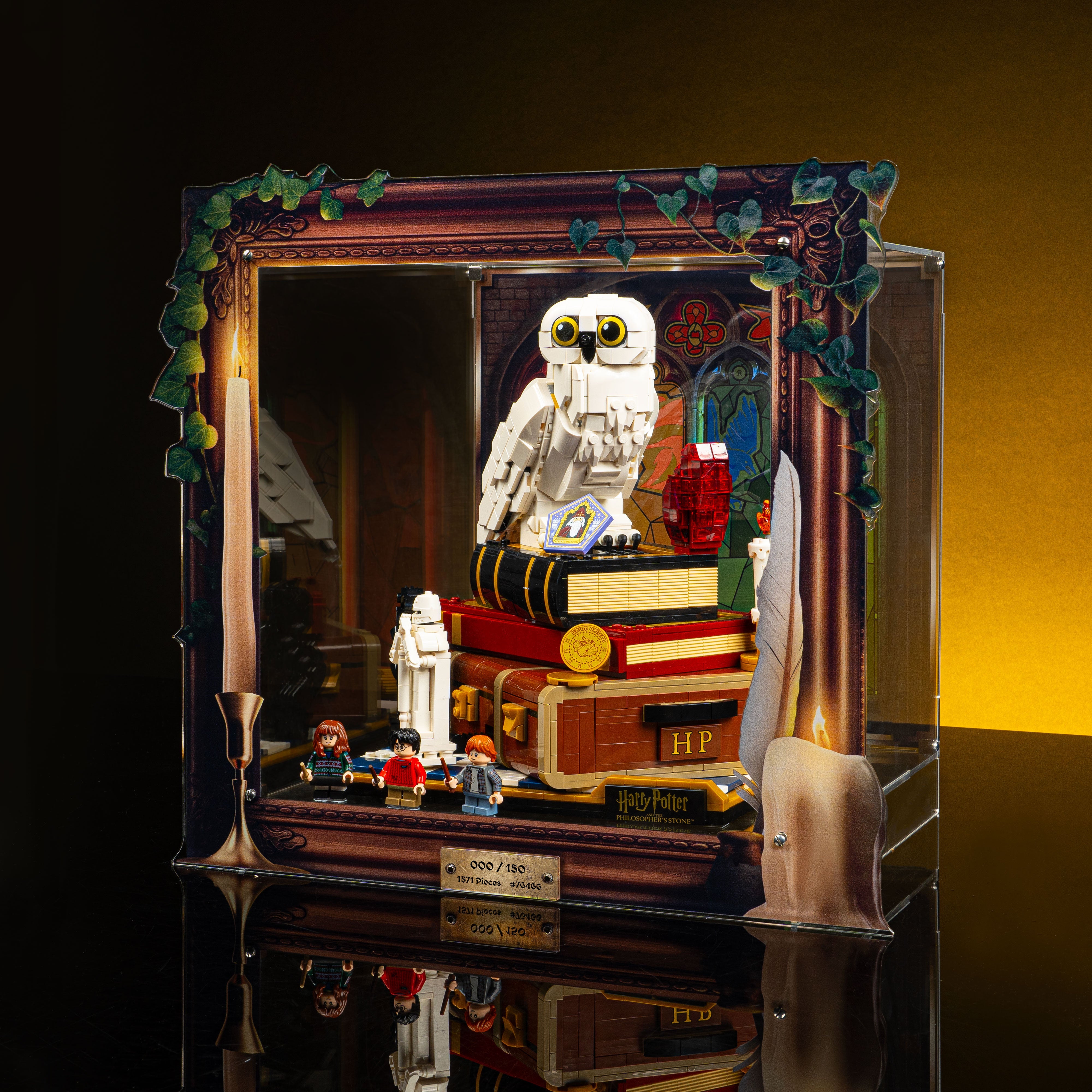 Limited Edition Display Case for LEGO® Harry Potter: Philosopher's Stone – Collectors' Edition (76466)