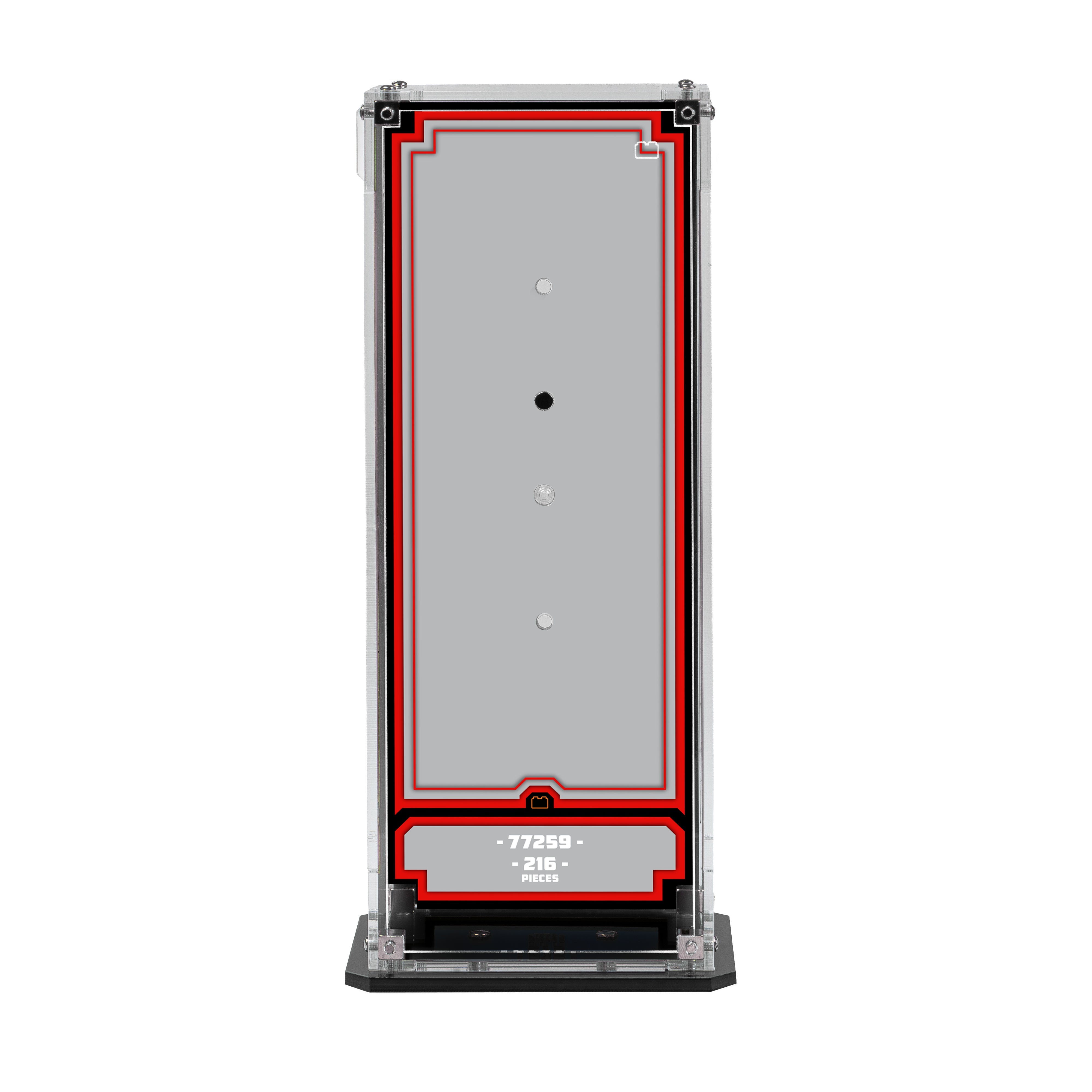 Wall Mountable Display Case for LEGO® Speed Champions: Formula 1 Range