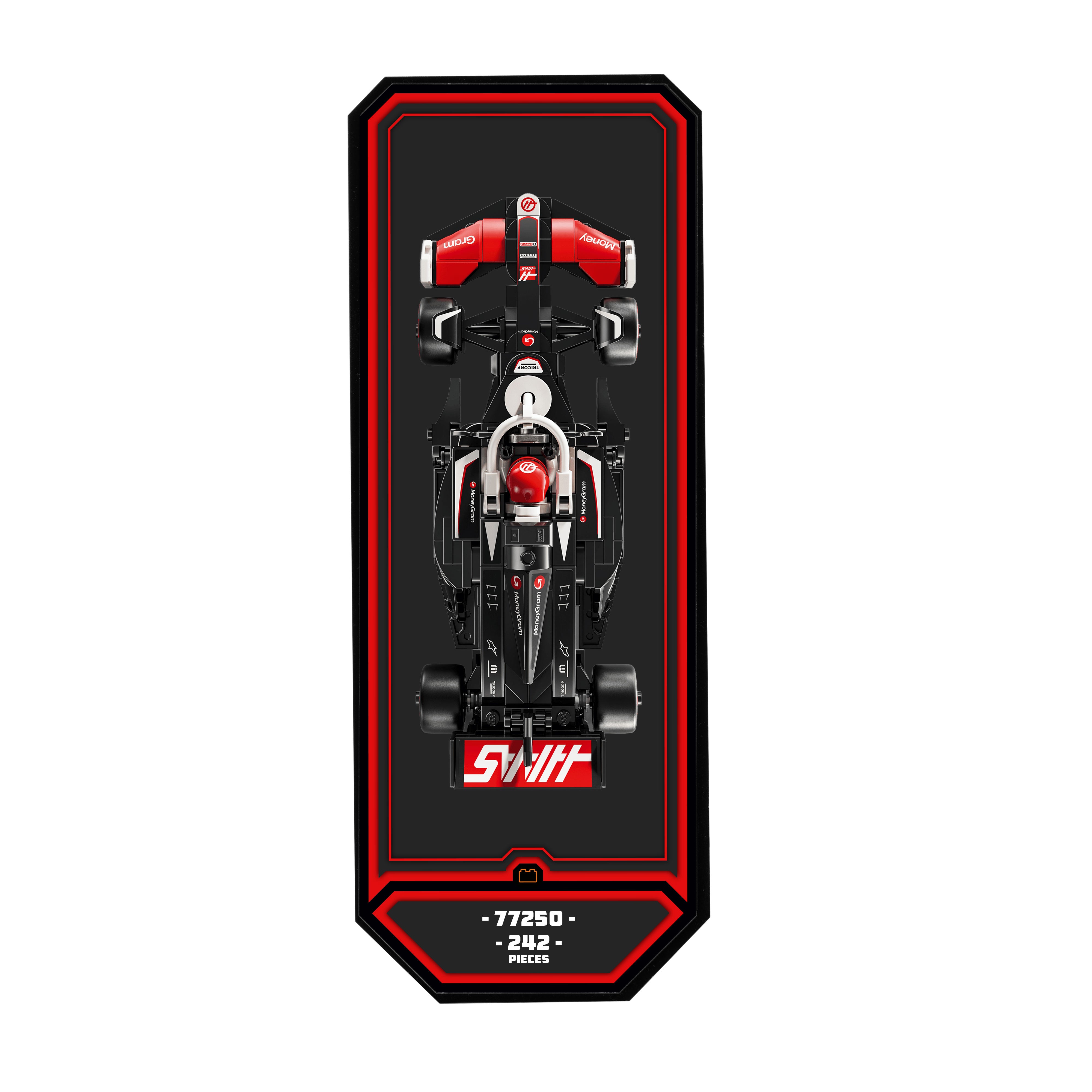 Wall Mountable Display Plinth for LEGO® Speed Champions: Formula 1 Range