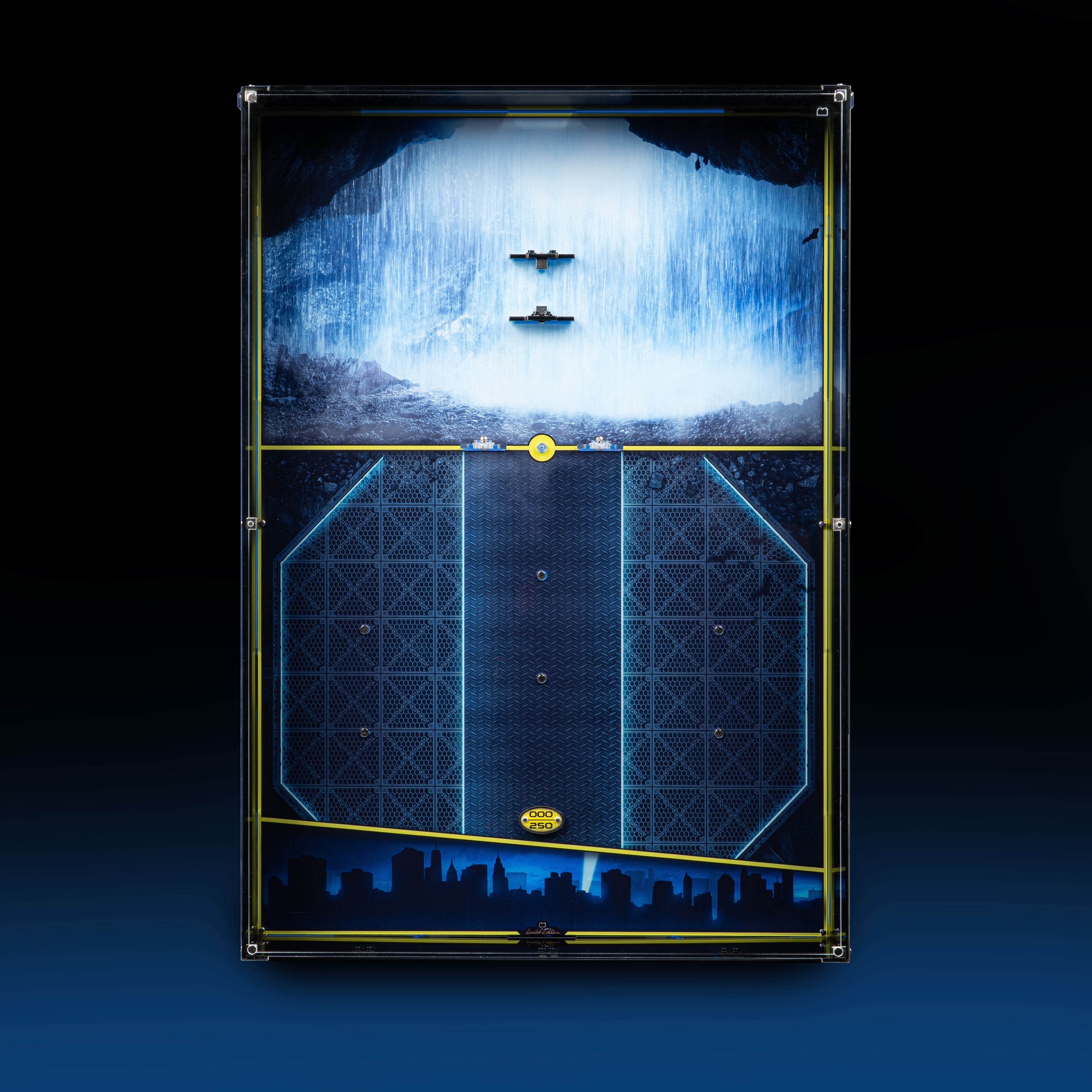 Limited Edition Wall Mounted Display Case for LEGO® Batman™ Logo & Cars (76330) (76332) (76333) (76331)