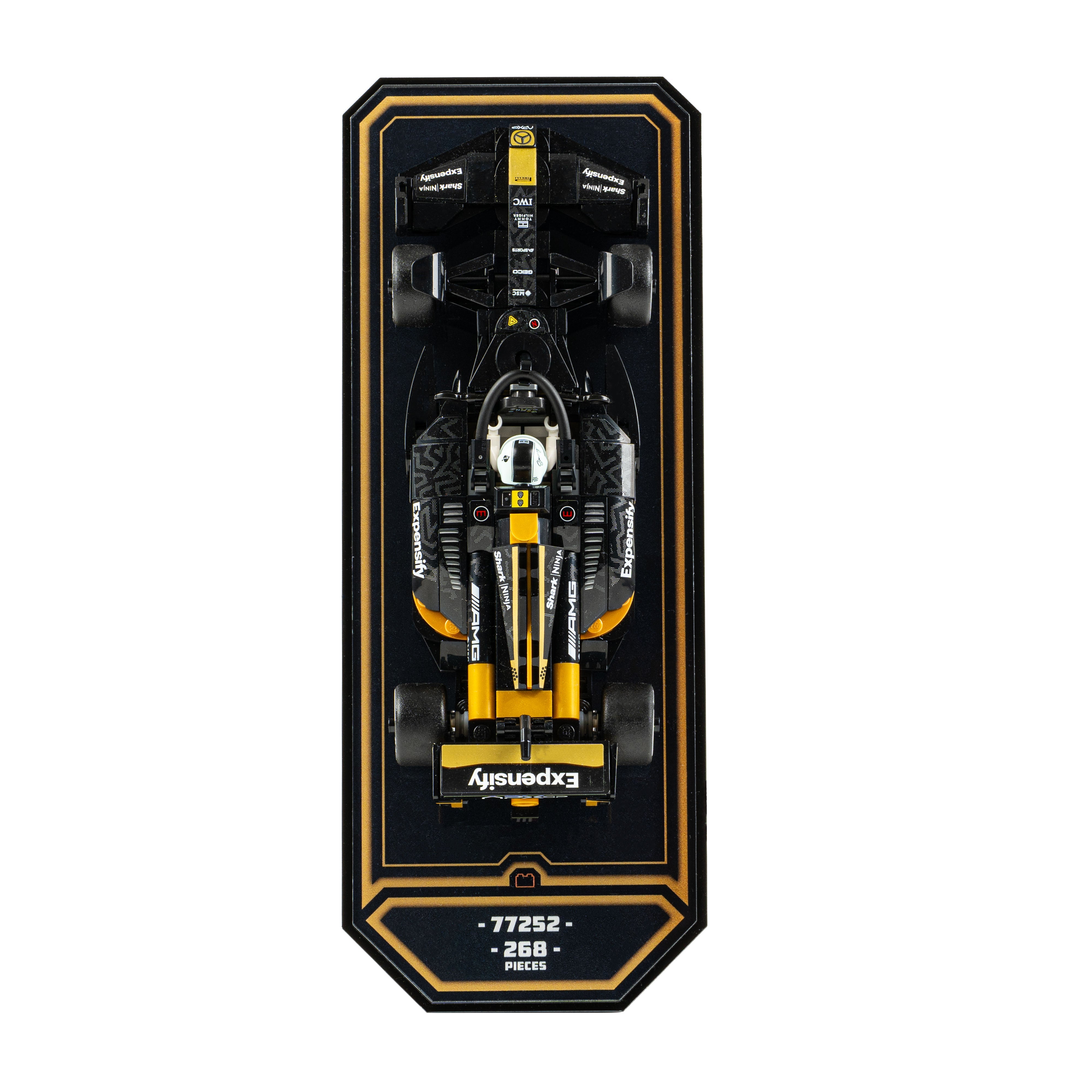 Wall Mountable Display Plinth for LEGO® Speed Champions: Formula 1 Range