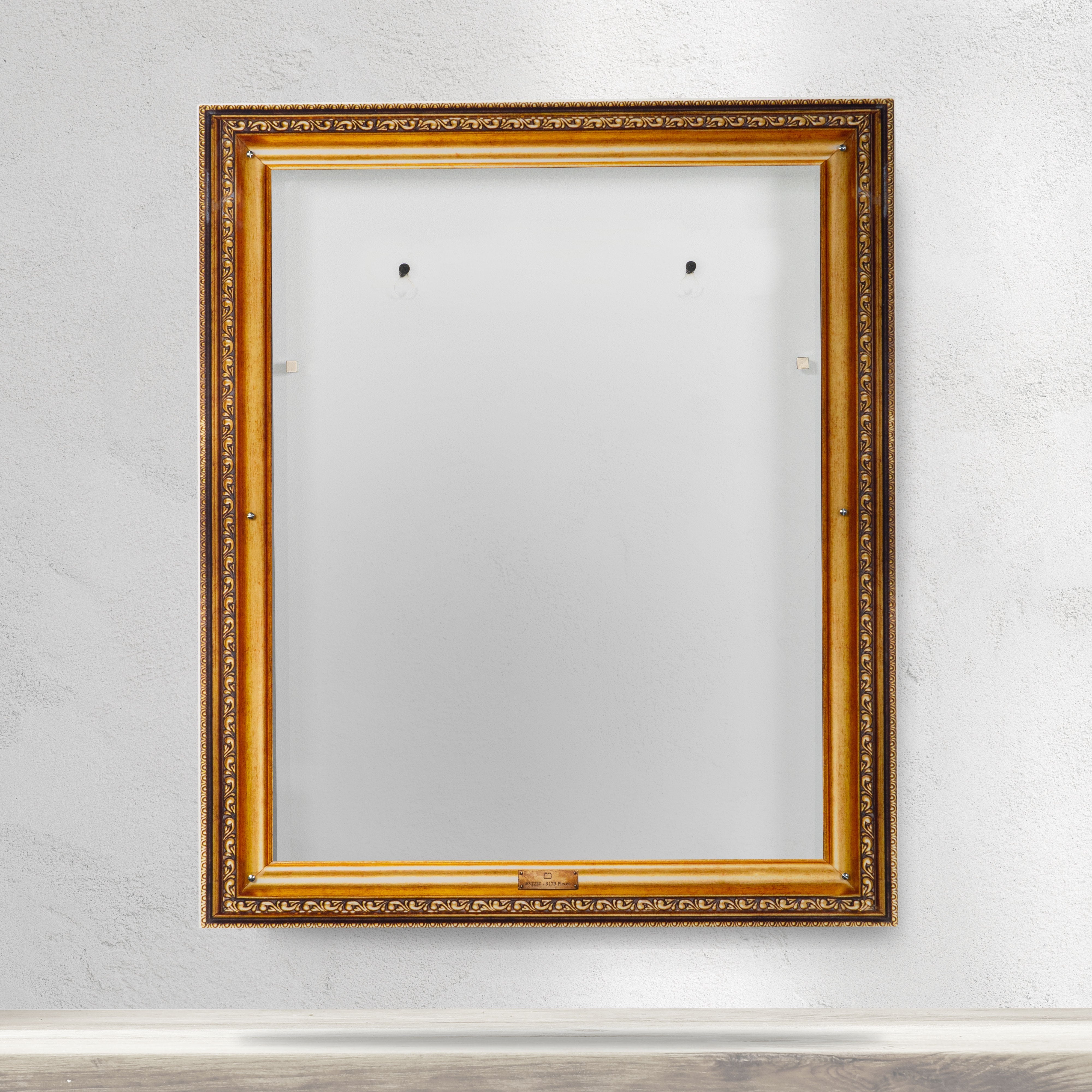 Wall Mounted Display Case for LEGO® Art: Claude Monet – Bridge over a Pond of Water Lilies (31220)