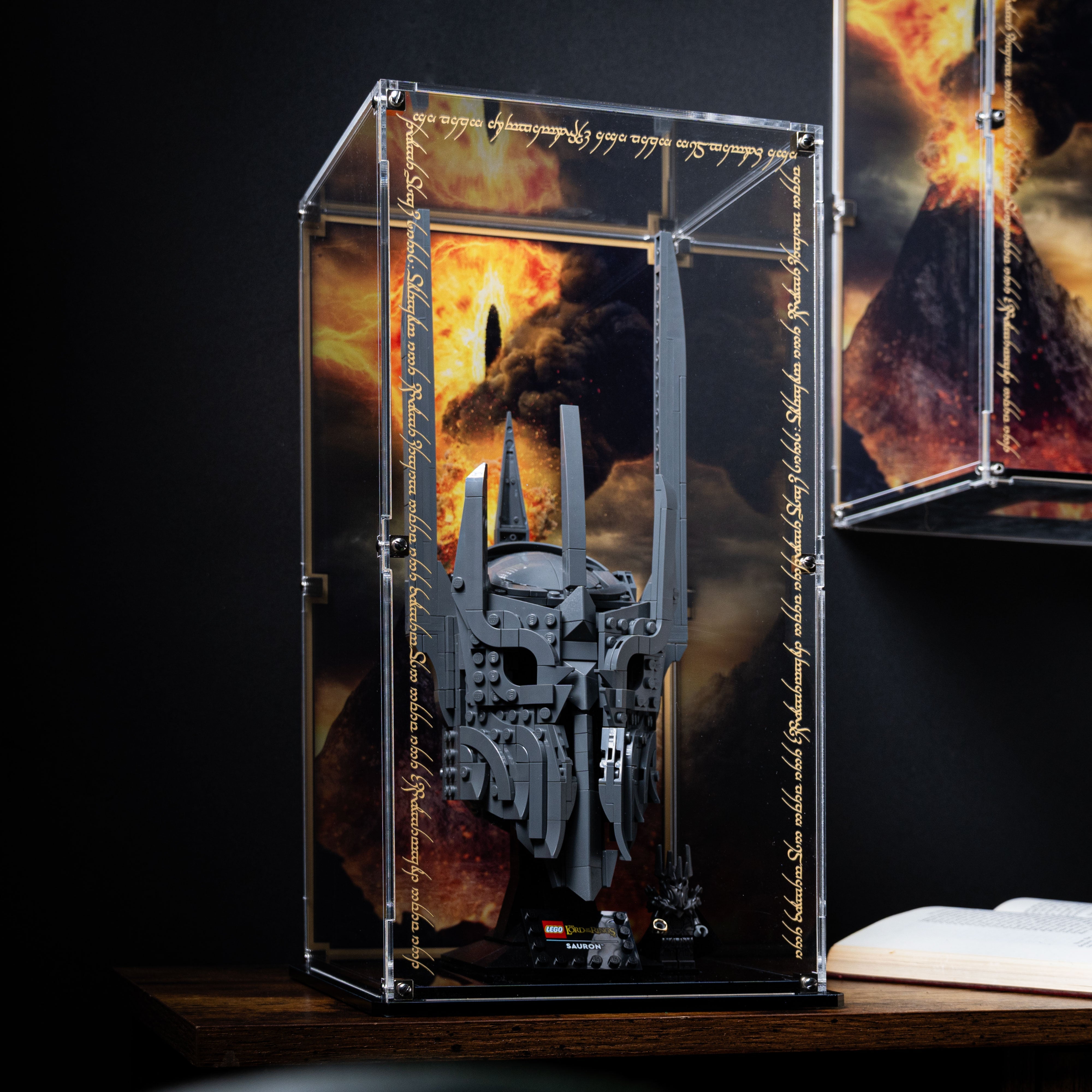 Display Case for LEGO® The Lord of the Rings: Sauron's Helmet (11373)