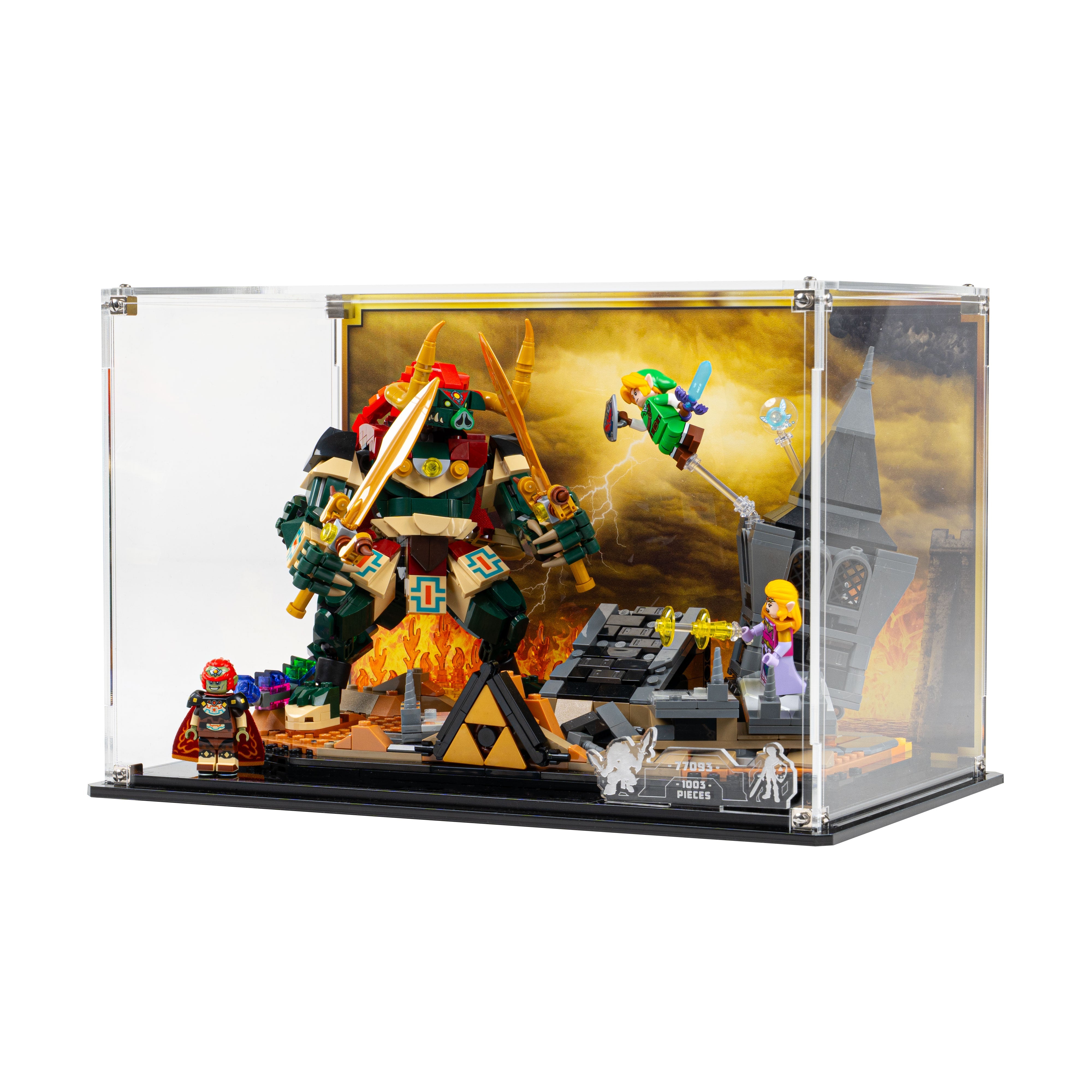 Display Case for LEGO® The Legend of Zelda™ Ocarina of Time™ – The Final Battle (77093)