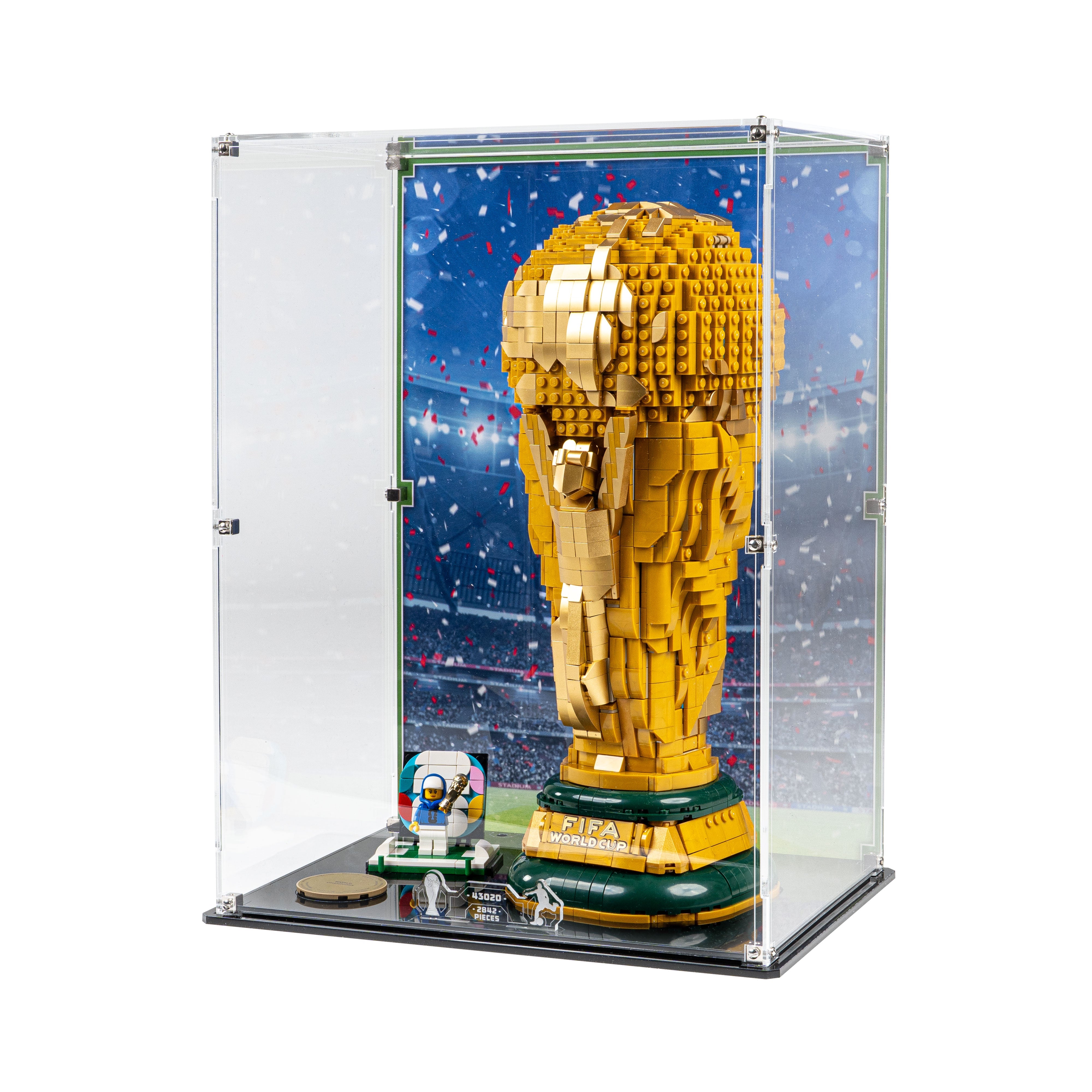 Display Case for LEGO® FIFA World Cup™ Official Trophy (43020)